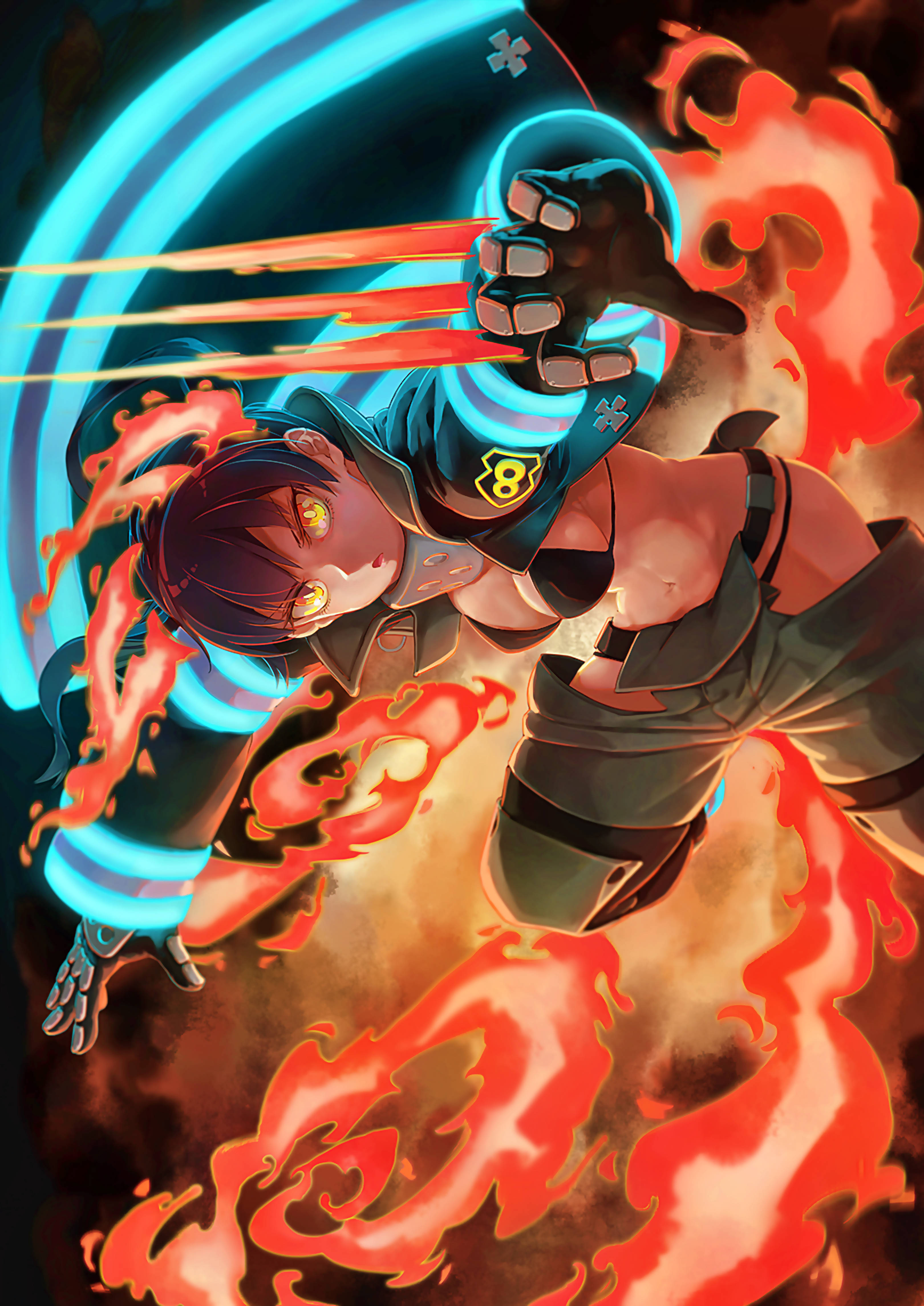 Tamaki Kotatsu, ¡Lista para Combatir el Fuego con Fuego! Fondos de pantalla