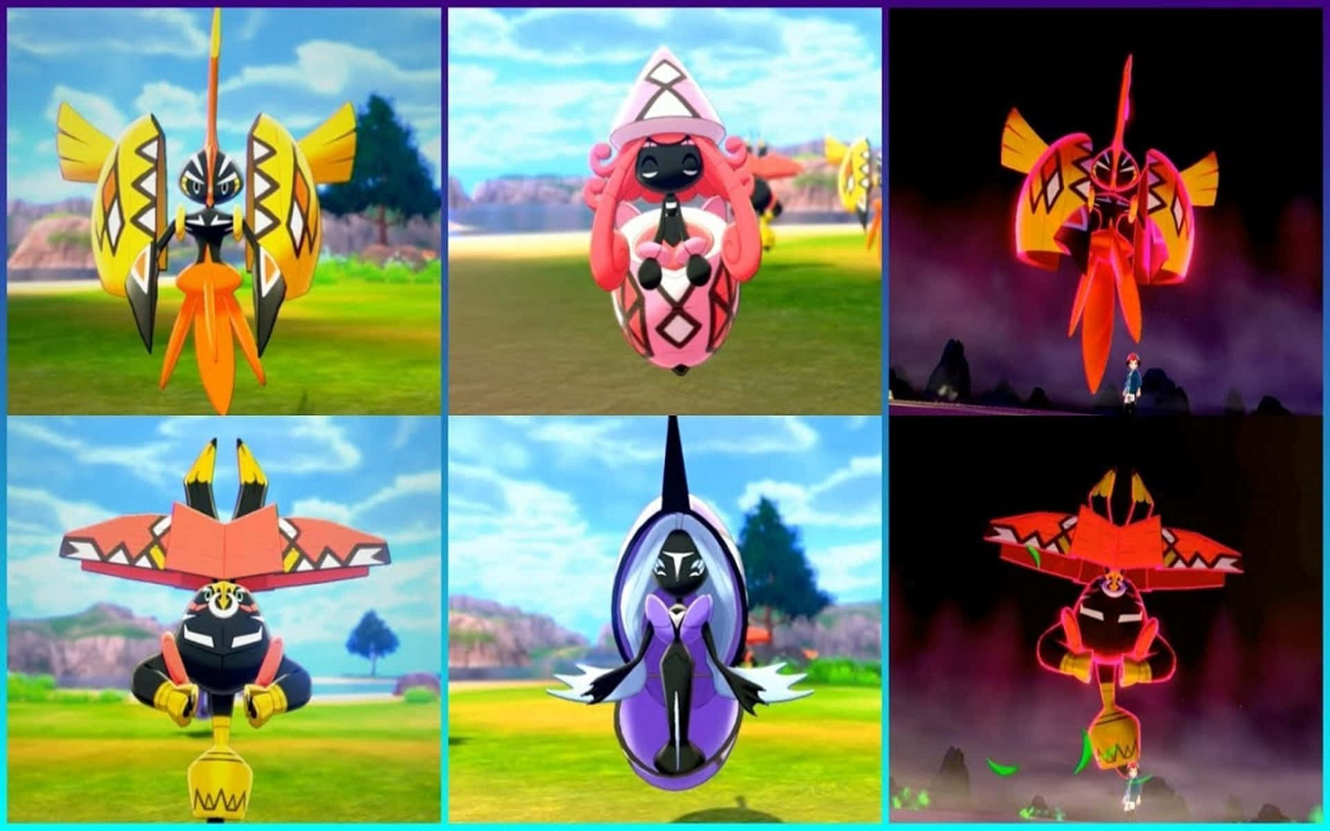 Tapu Bulu, el Guardián de Alola en una vibrante postura de batalla Fondos de pantalla