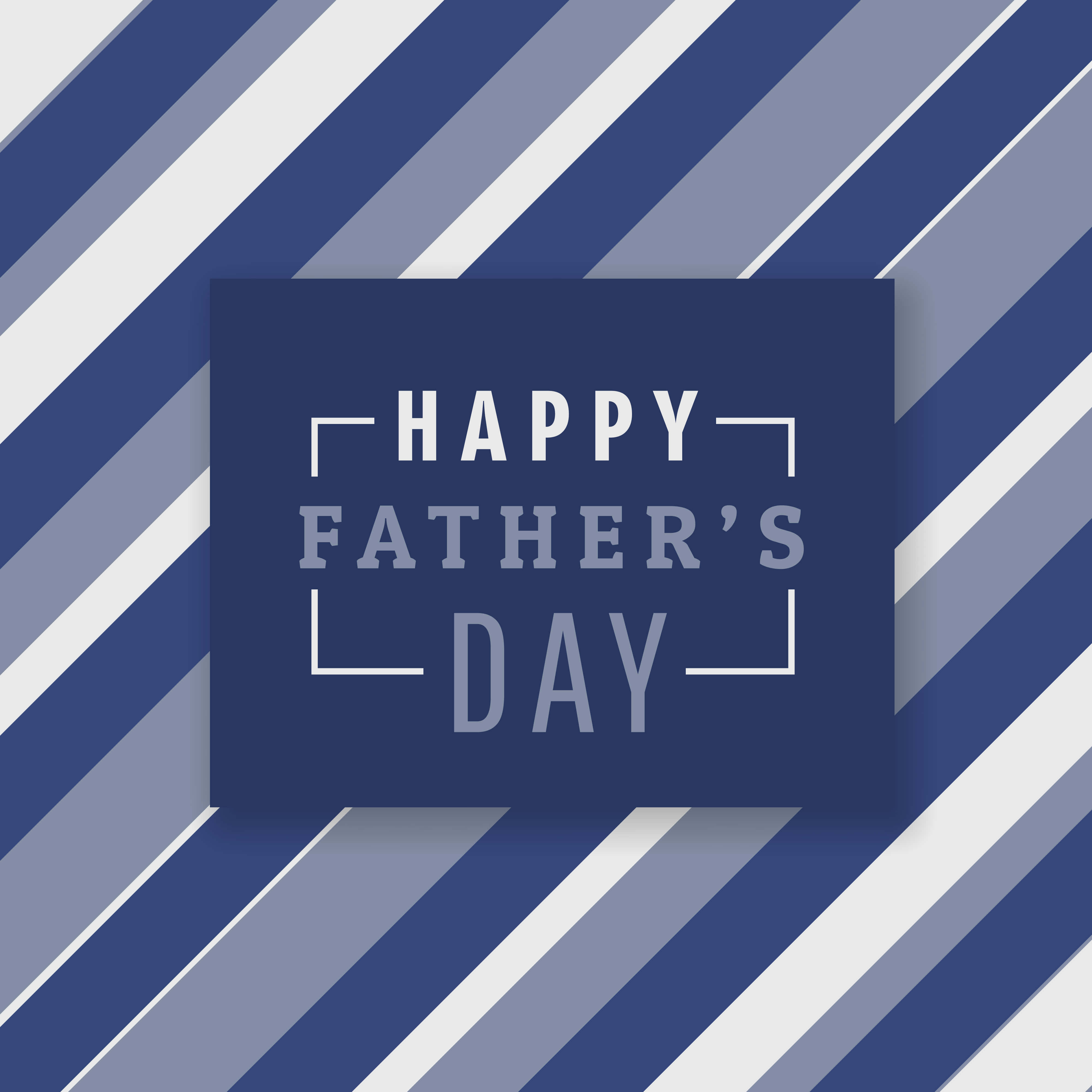 tarjeta del día del padre con rayas azules Fondos de pantalla