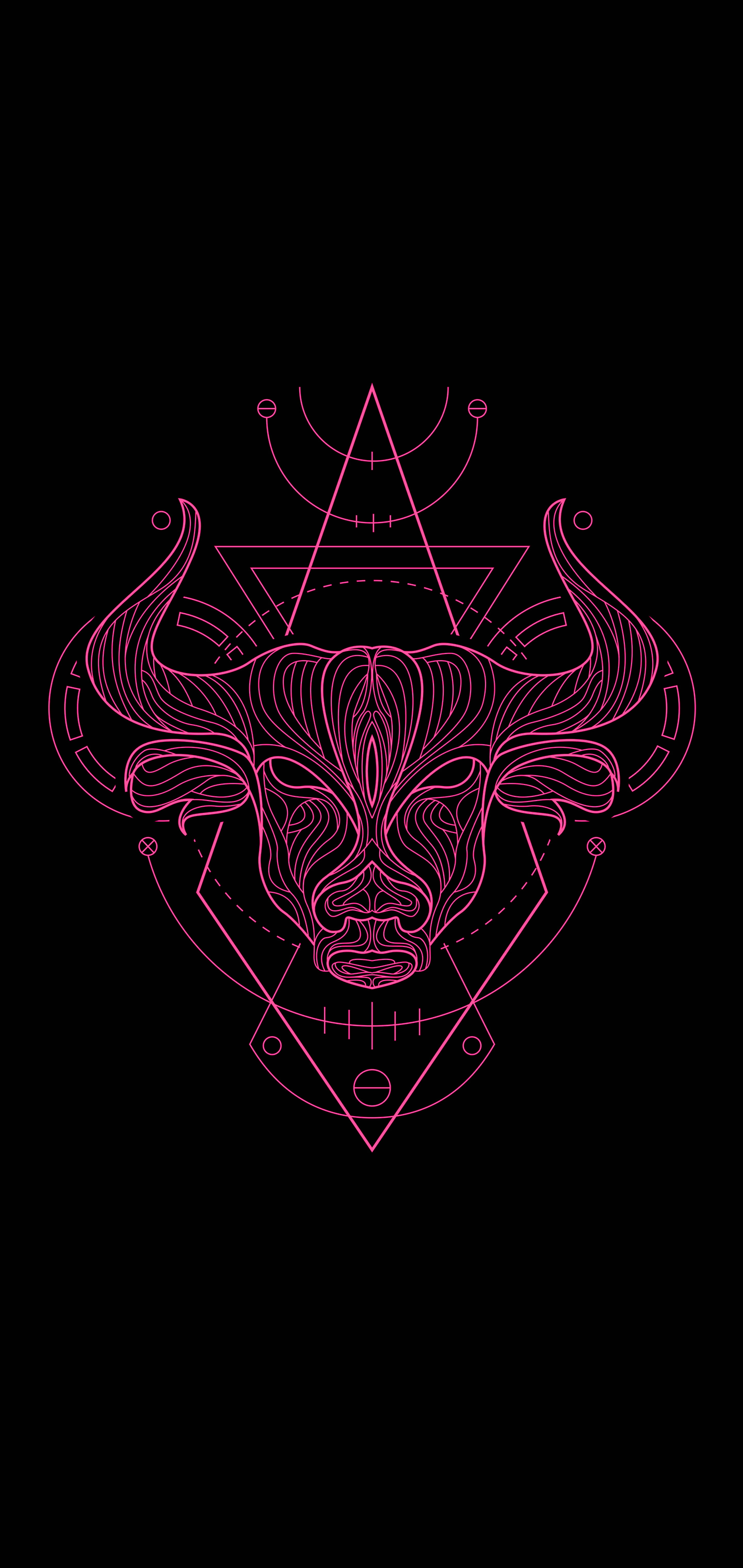 Tauro Zodiaco Líneas Rosas Fondos de pantalla