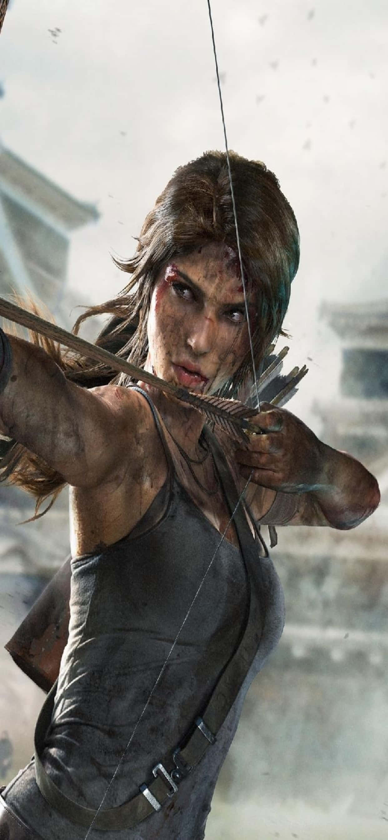 Te espera una poderosa aventura: explora los tesoros ocultos de Rise of the Tomb Raider con tu iPhone Xs Max Fondos de pantalla