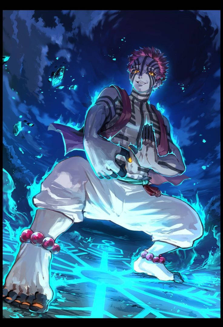 Técnica Estilo Soryu de Akaza de Demon Slayer Fondos de pantalla