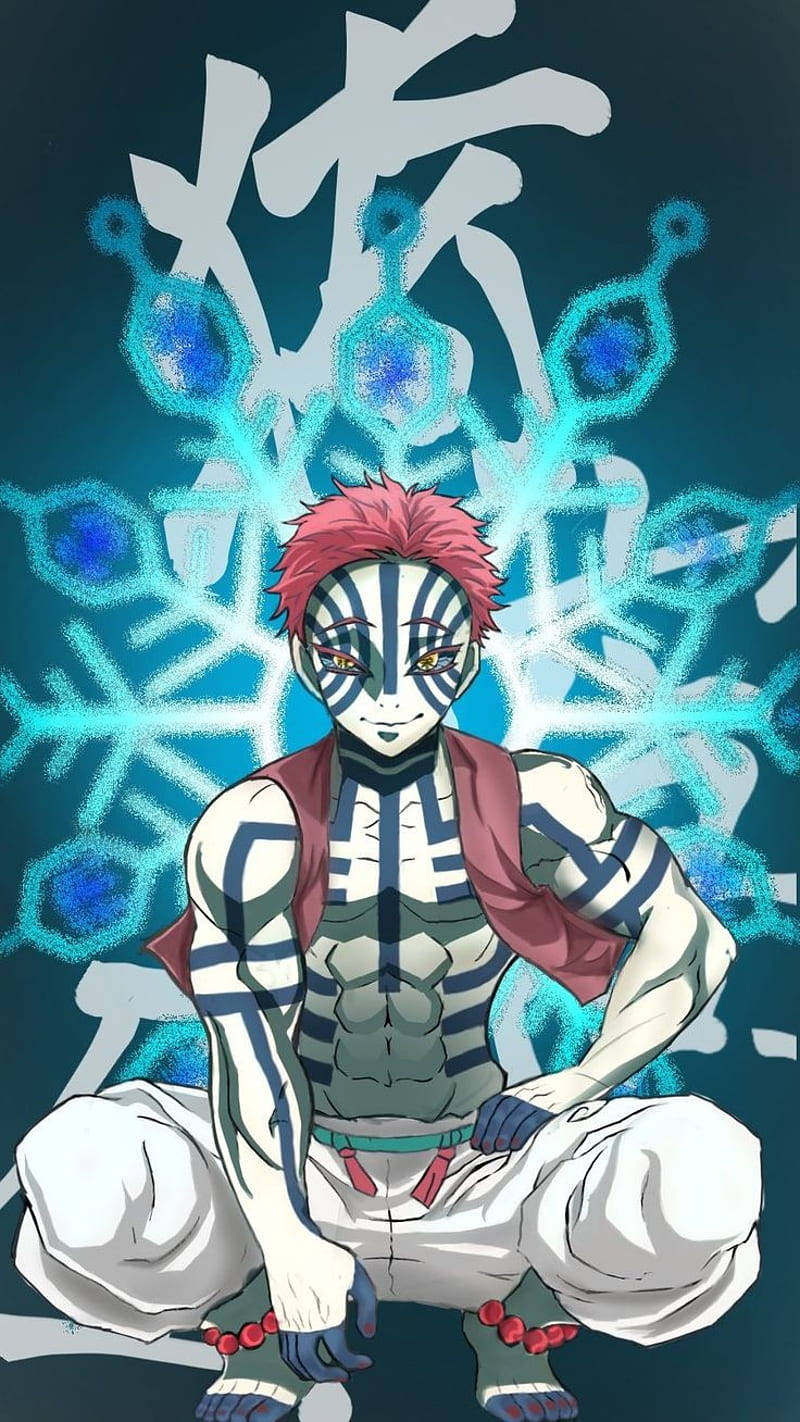 Técnica Mortal Destructiva de Akaza de Demon Slayer Fondos de pantalla