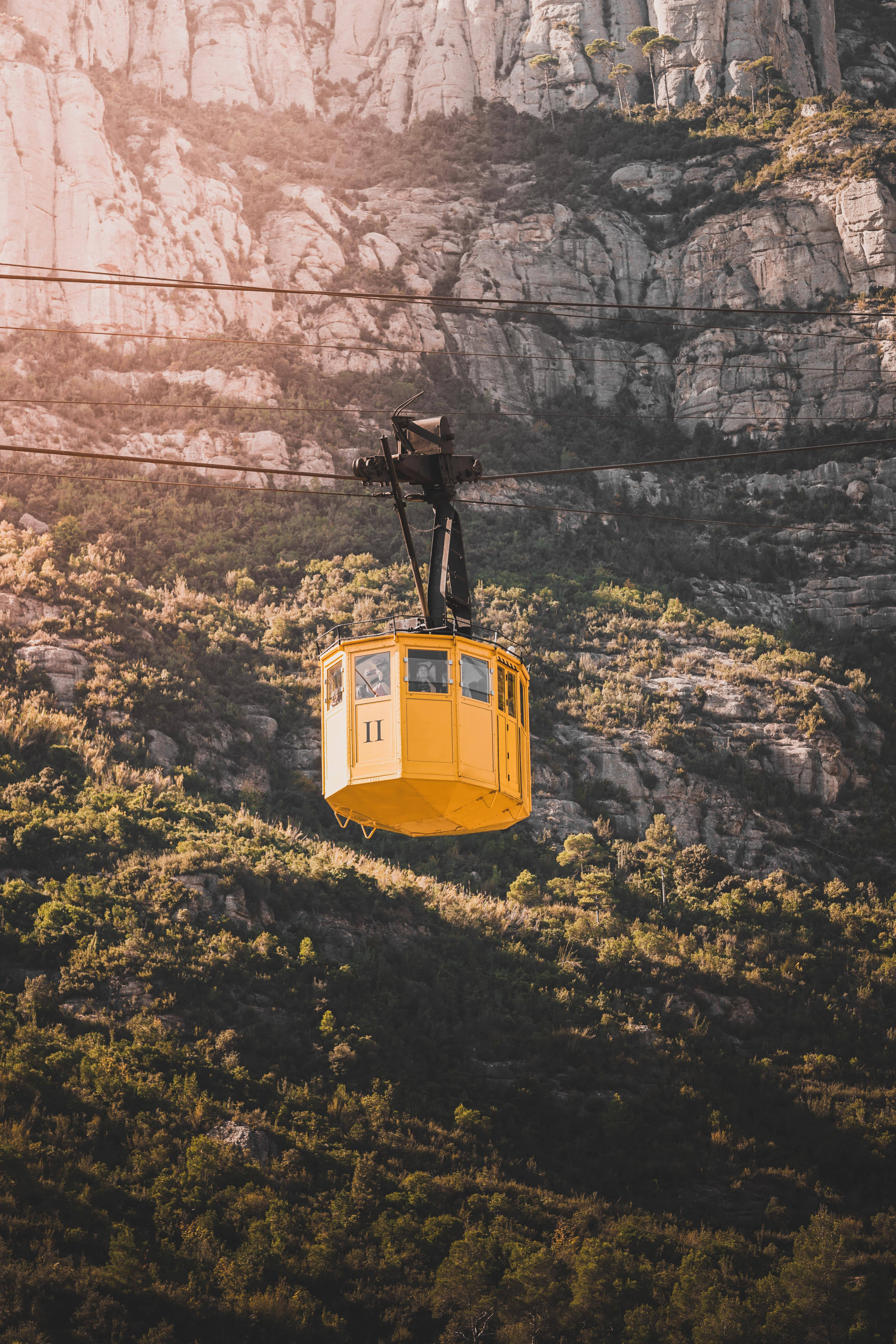 Teleférico Amarillo de Montserrat Fondos de pantalla