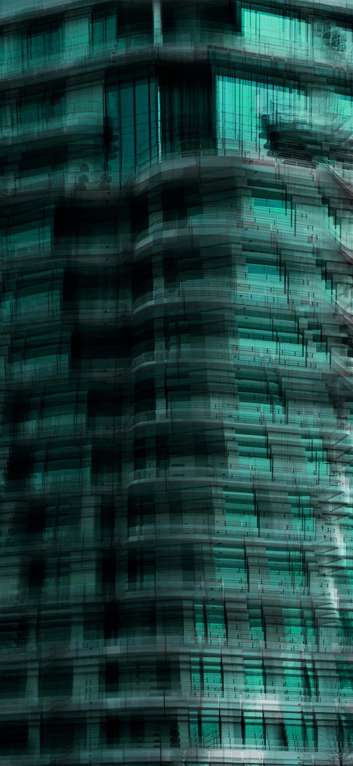 Teléfono con Edificio Duplicado Fondos de pantalla