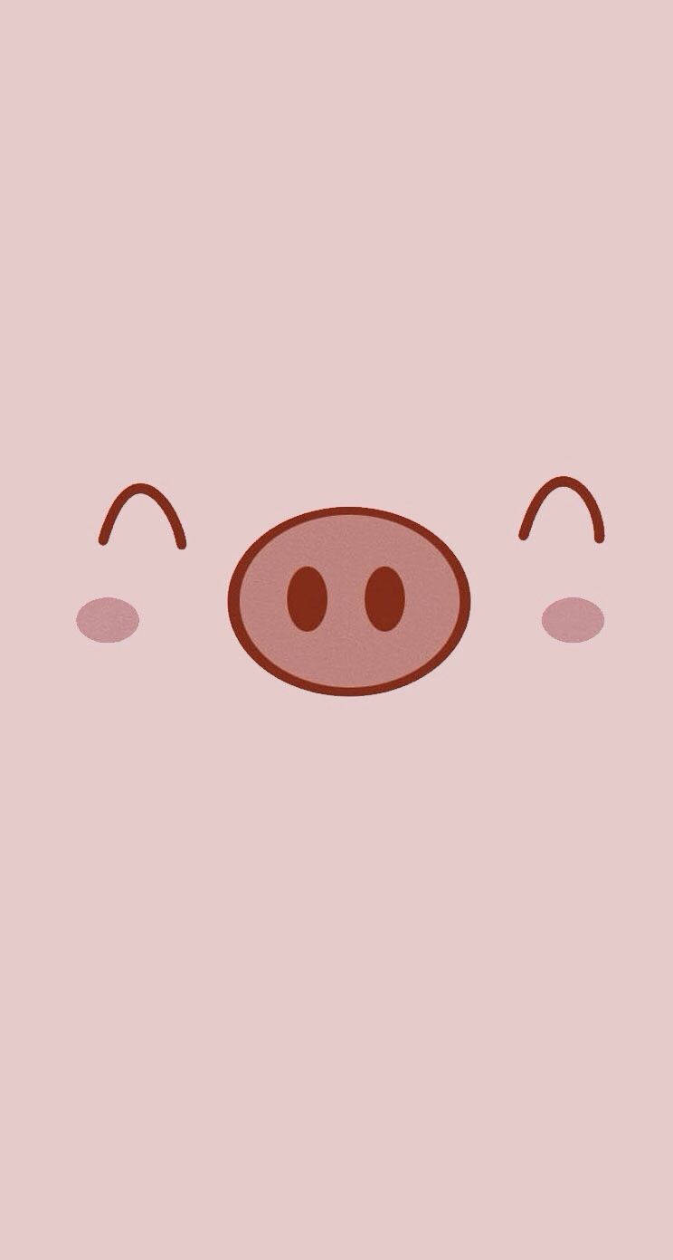 Teléfono de Cerdito Rosa Fondos de pantalla