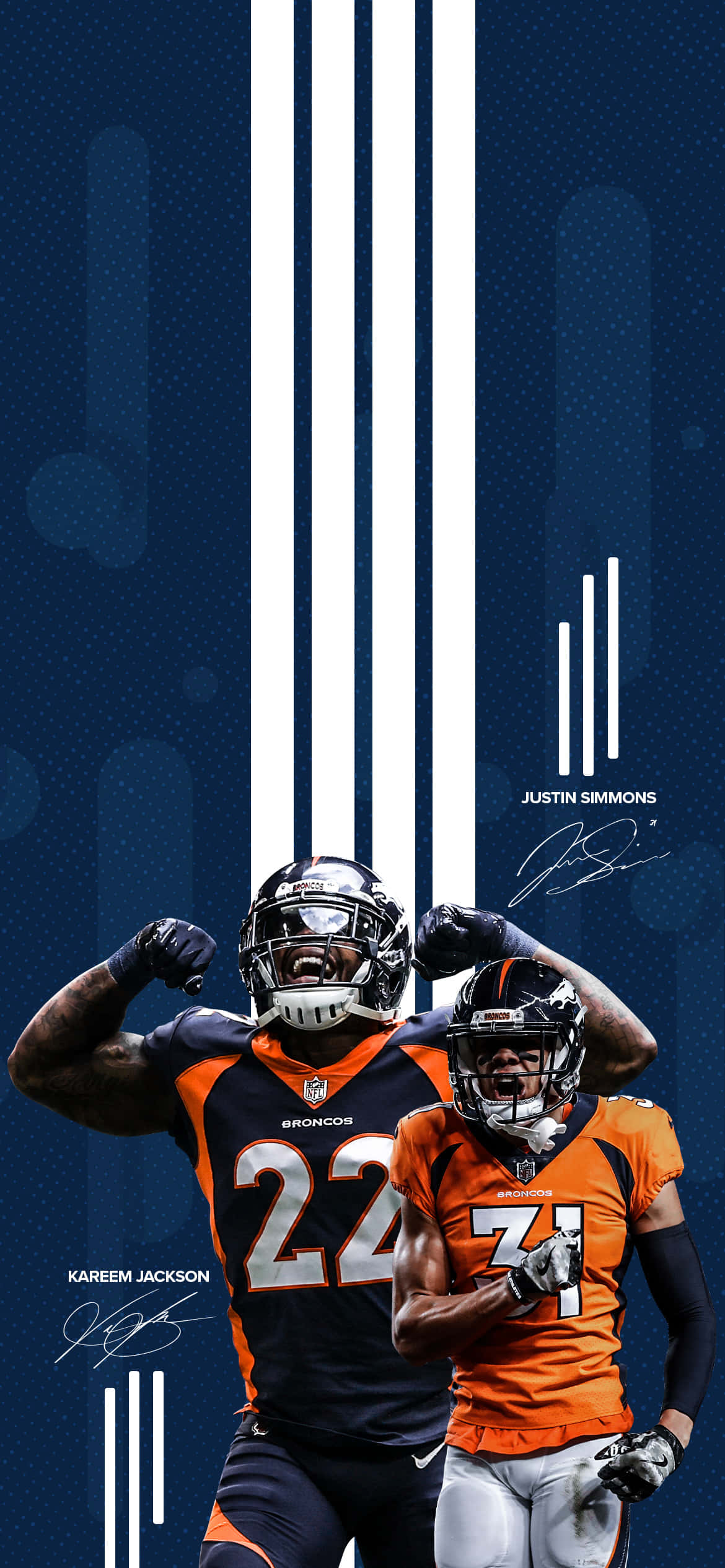 Justin Simmons Teléfono Fondos de pantalla