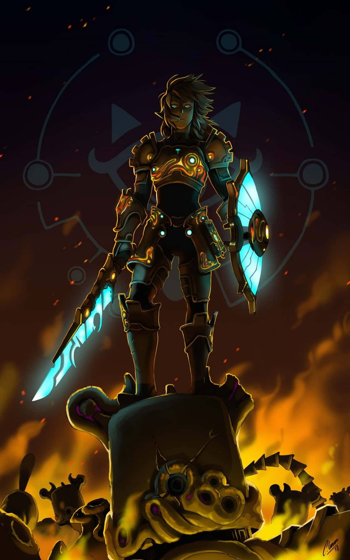 Teléfono de The Legend of Zelda - Donde la Aventura Cobra Vida Fondos de pantalla