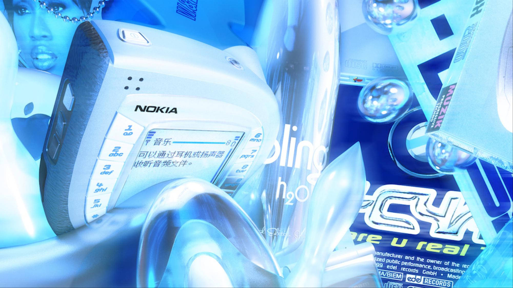 Teléfono Nokia Estética Y2K Fondos de pantalla