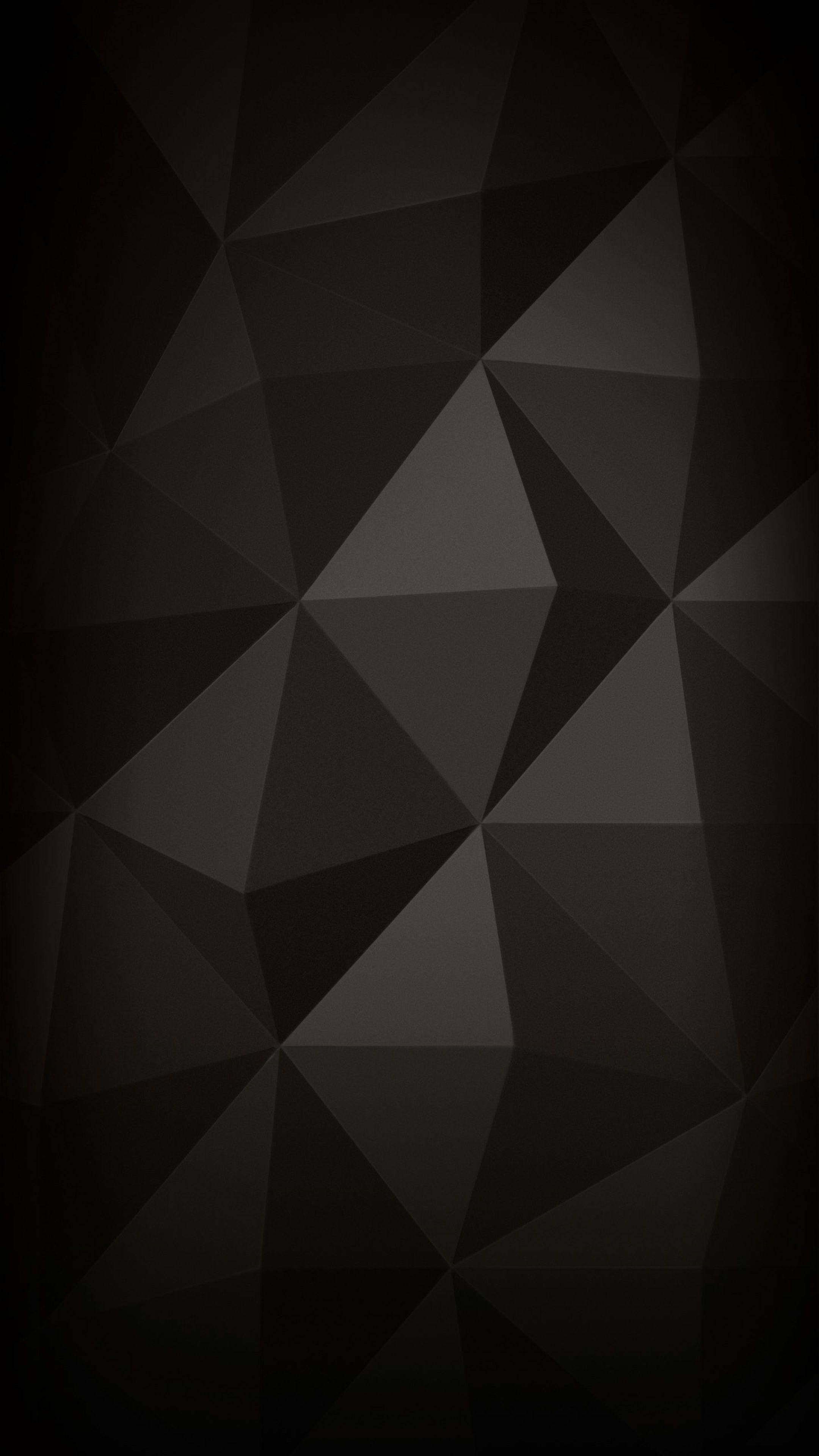 Teléfono oscuro 4K Ultra HD geométrico Fondos de pantalla