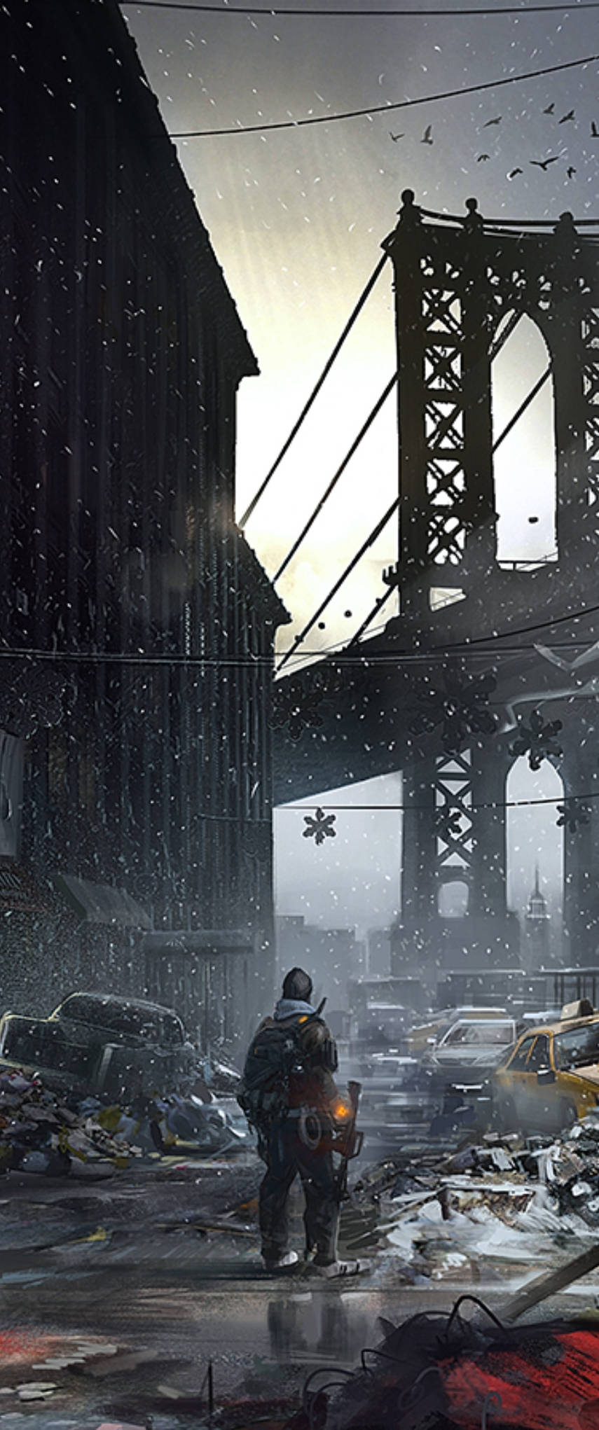 Teléfono The Division Soldado en Caos Fondos de pantalla