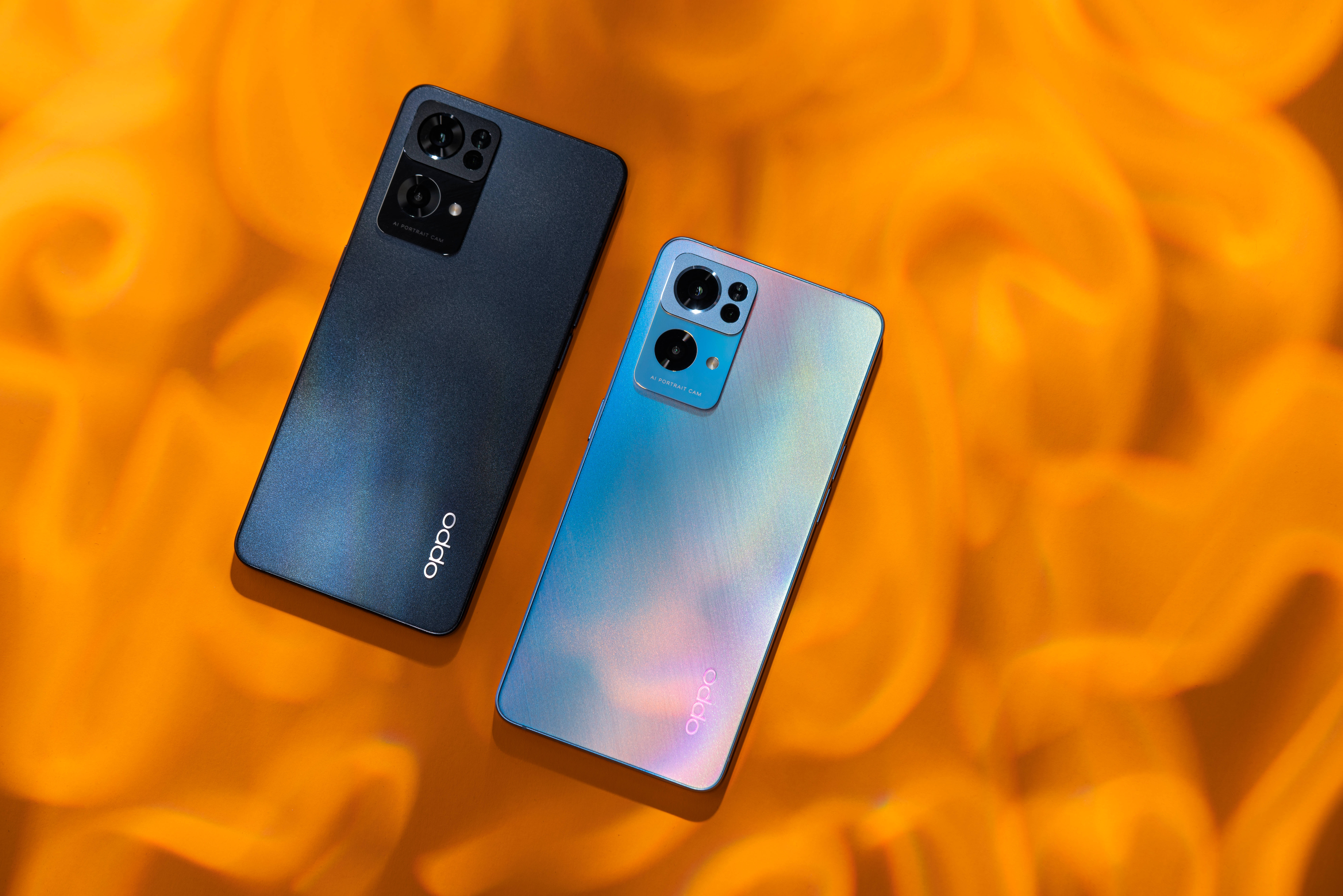 Teléfonos Oppo en Vista Plana Fondos de pantalla