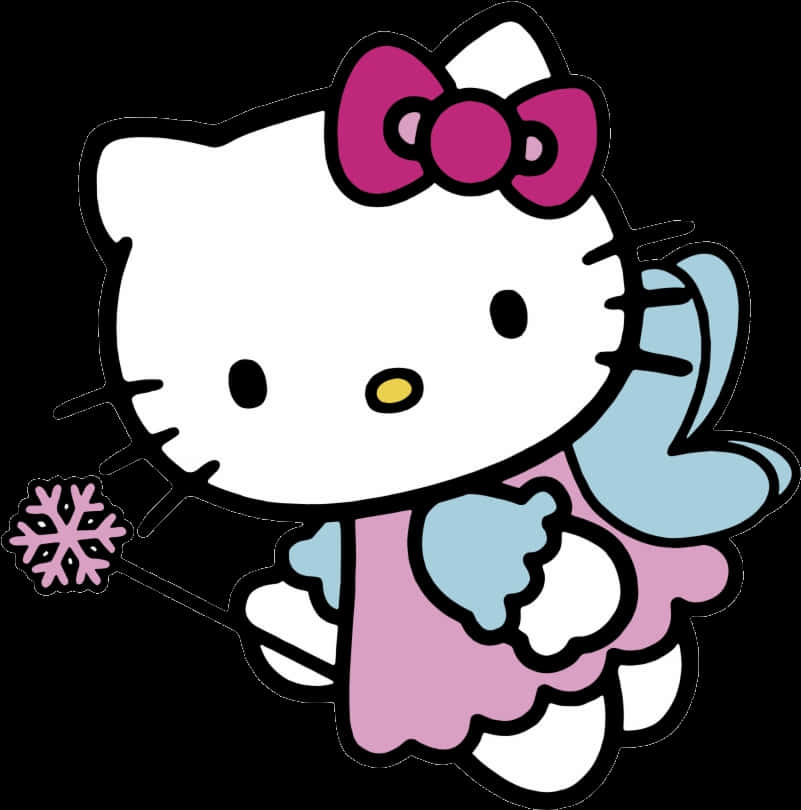 Tema de Invierno de Hello Kitty Fondos de pantalla