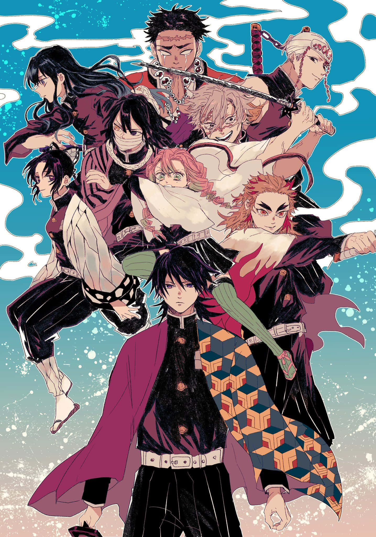 Tema genial de Demon Slayer Manga Fondos de pantalla