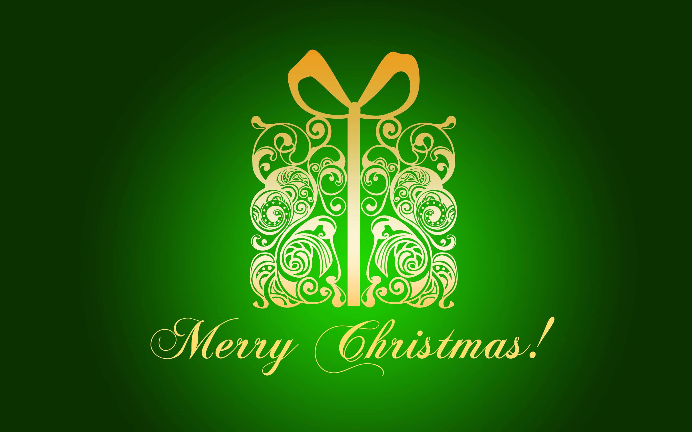 Tema navideño verde y ecléctico Fondos de pantalla