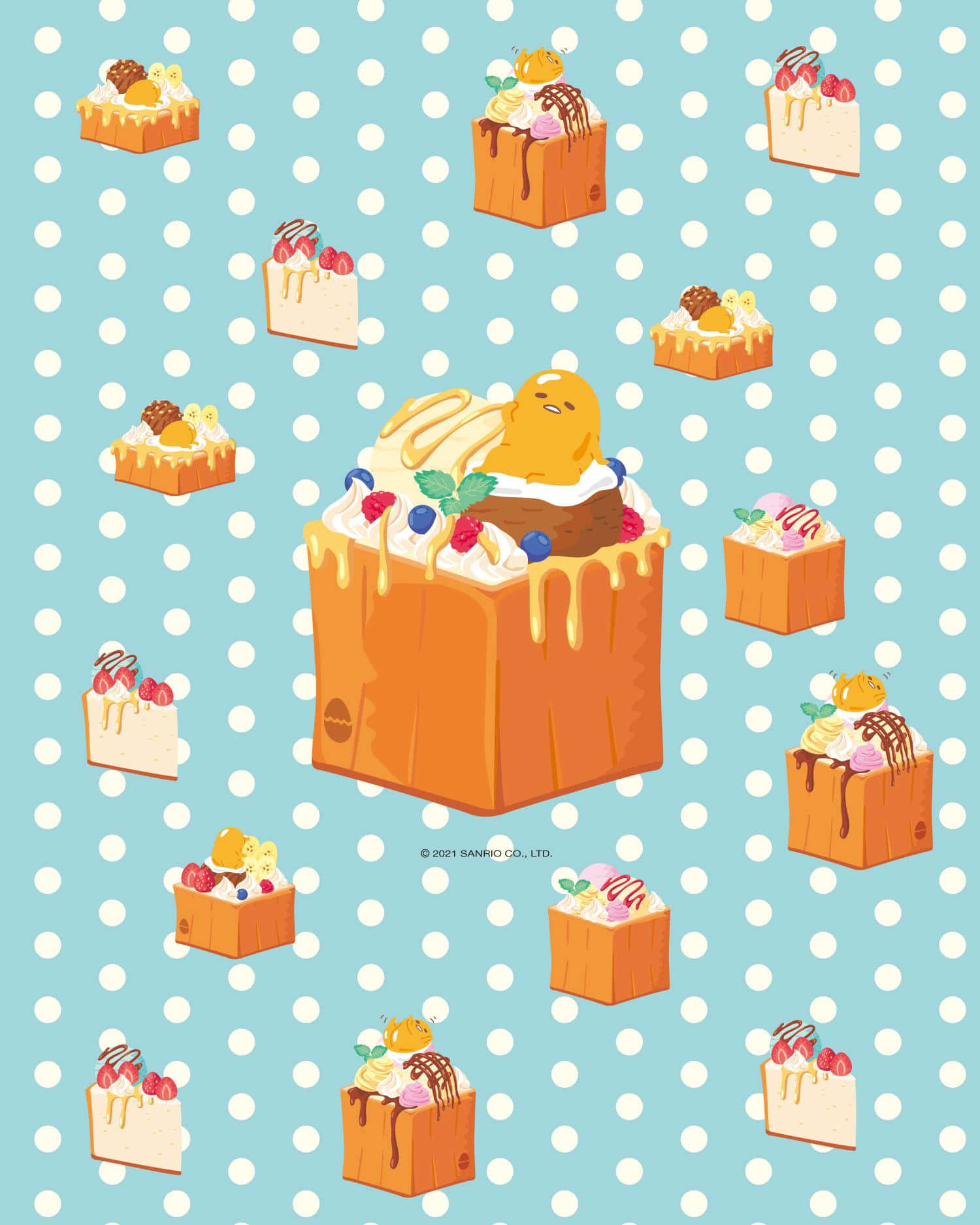 Ten más Gudetama en tu vida con el máximo Gudetama Phone. Fondos de pantalla