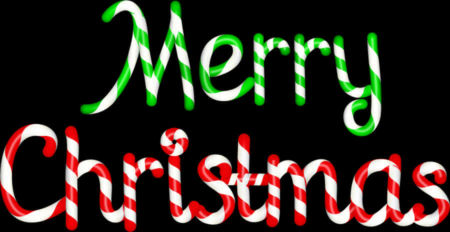 Texto de Feliz Navidad con Bastón de Caramelo Fondos de pantalla