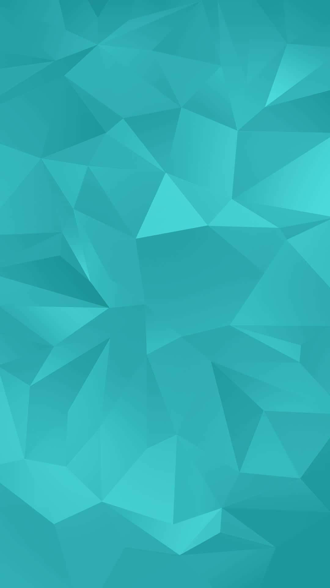 Textura de polígonos turquesa para Galaxy S5 Fondos de pantalla