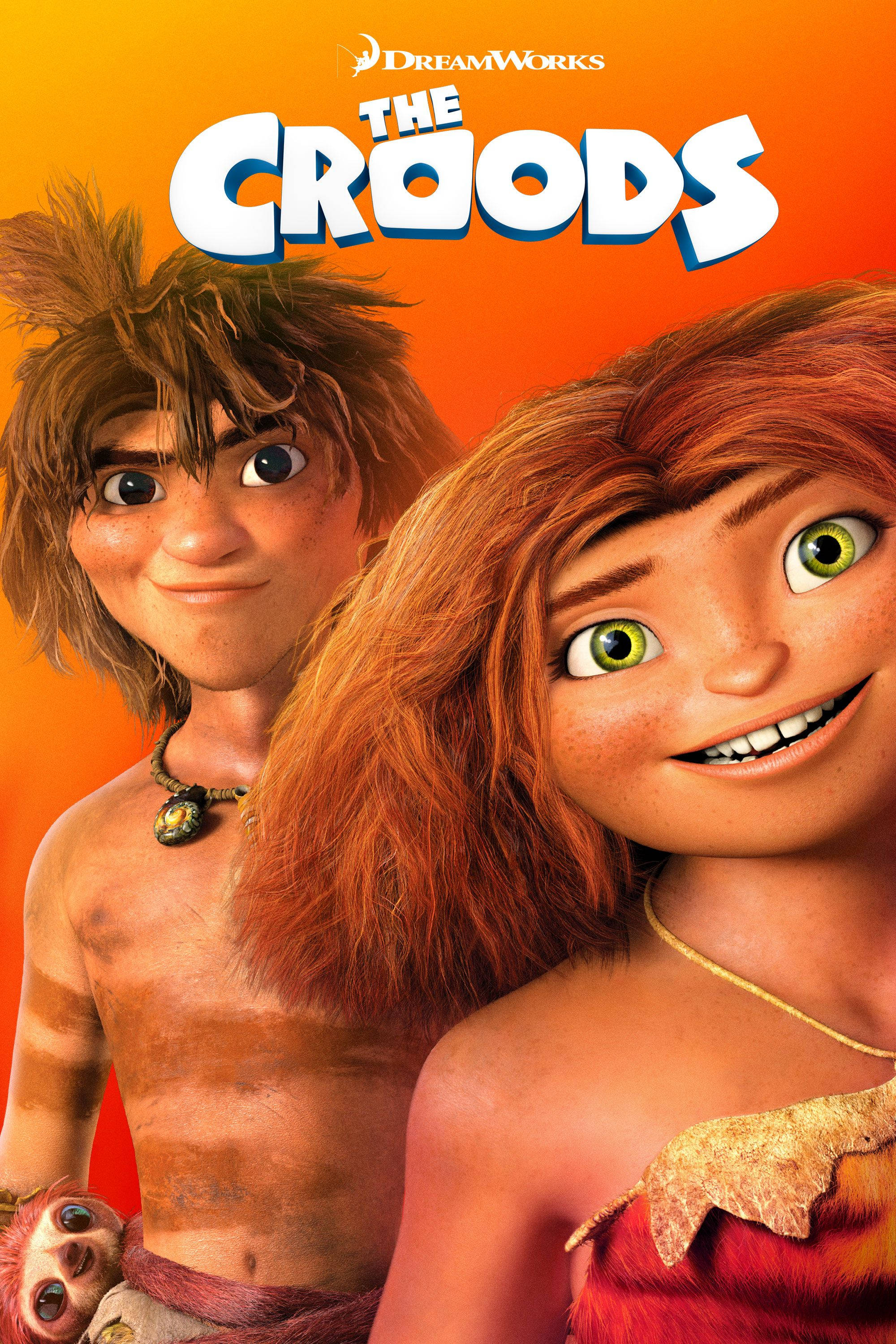 The Croods Orange Movie Poster Fondos de pantalla