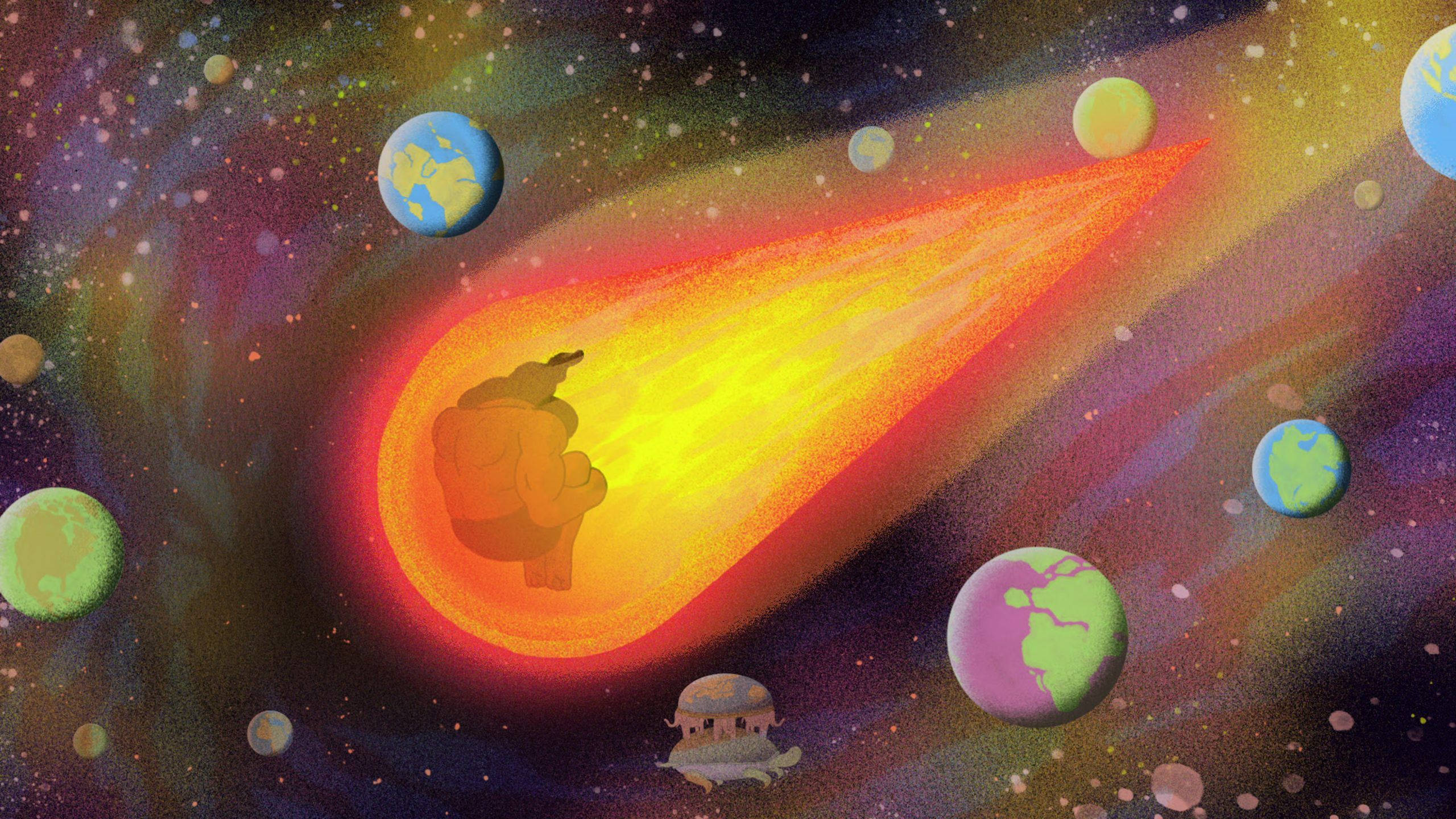 The Midnight Gospel Impacto de Meteorito Fondos de pantalla