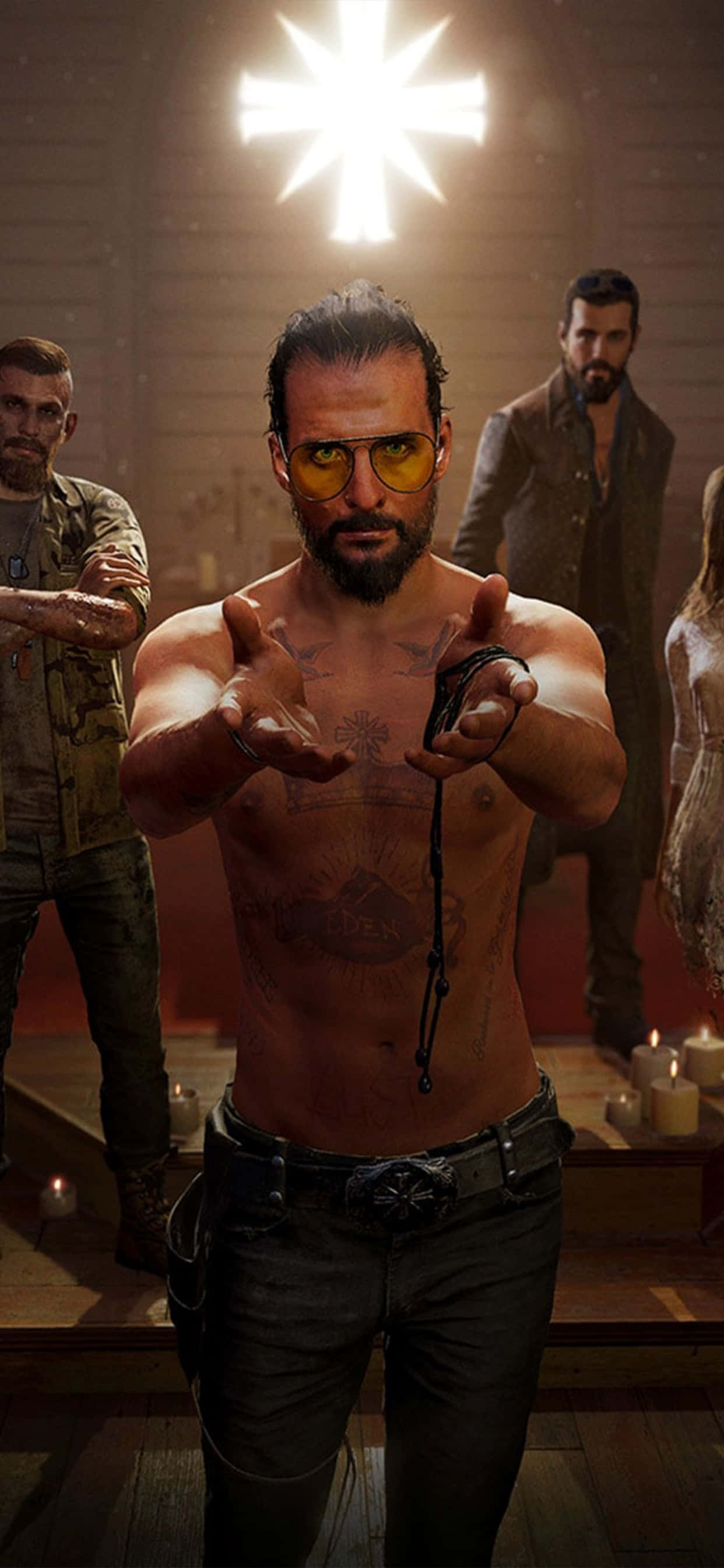 the walking dead - un hombre con un arma Fondos de pantalla