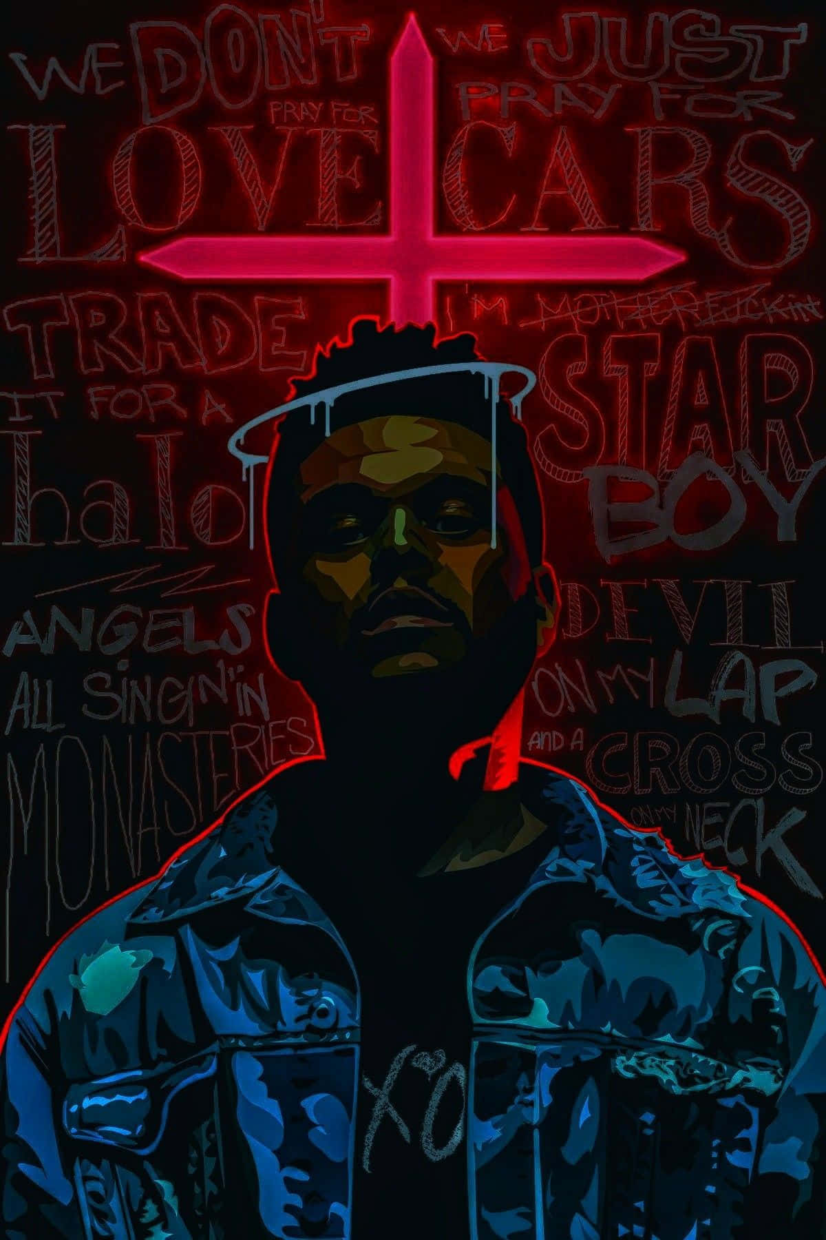 The Weeknd actuando en el escenario Fondos de pantalla