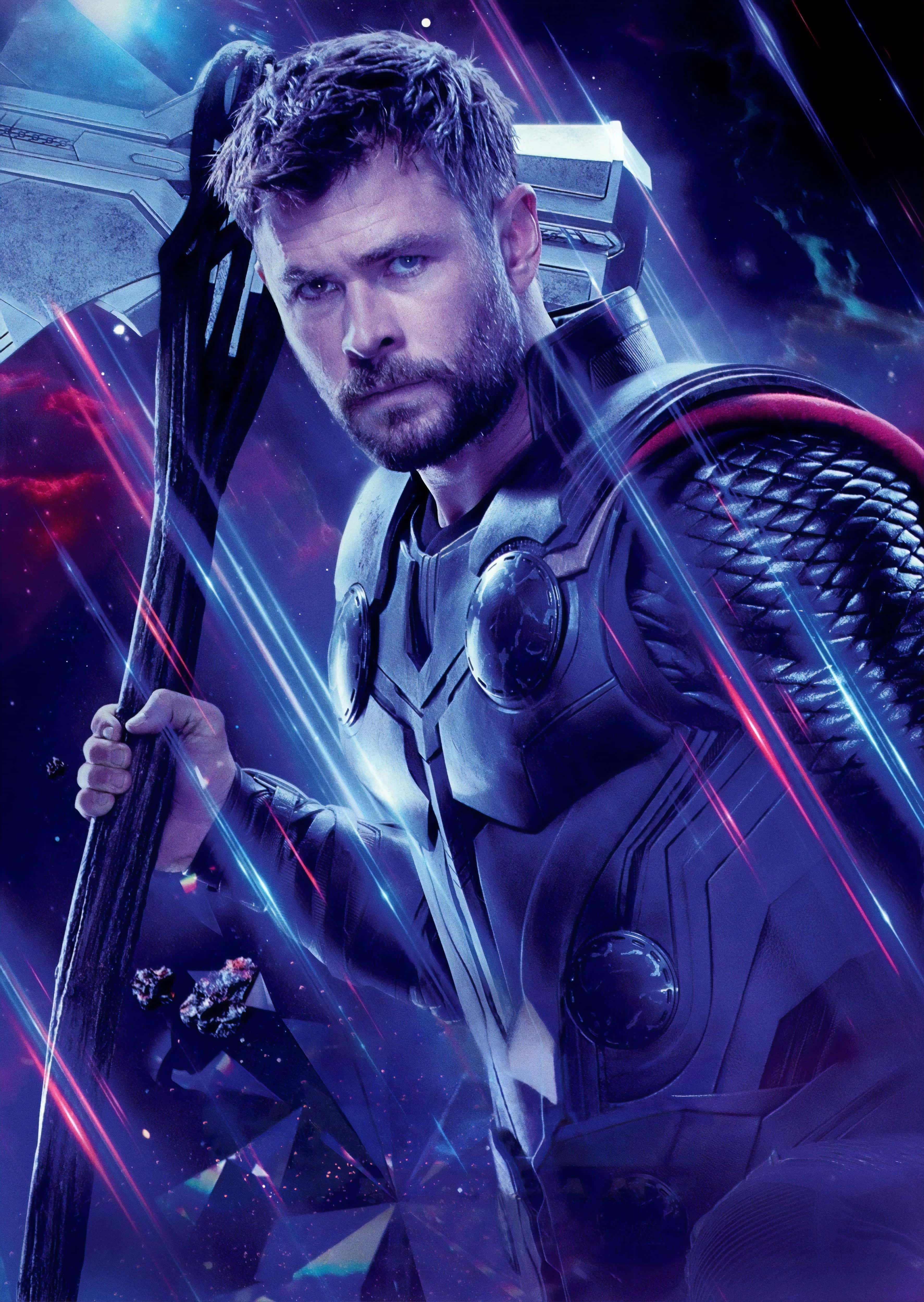 Thor golpea con Mjölnir Fondos de pantalla