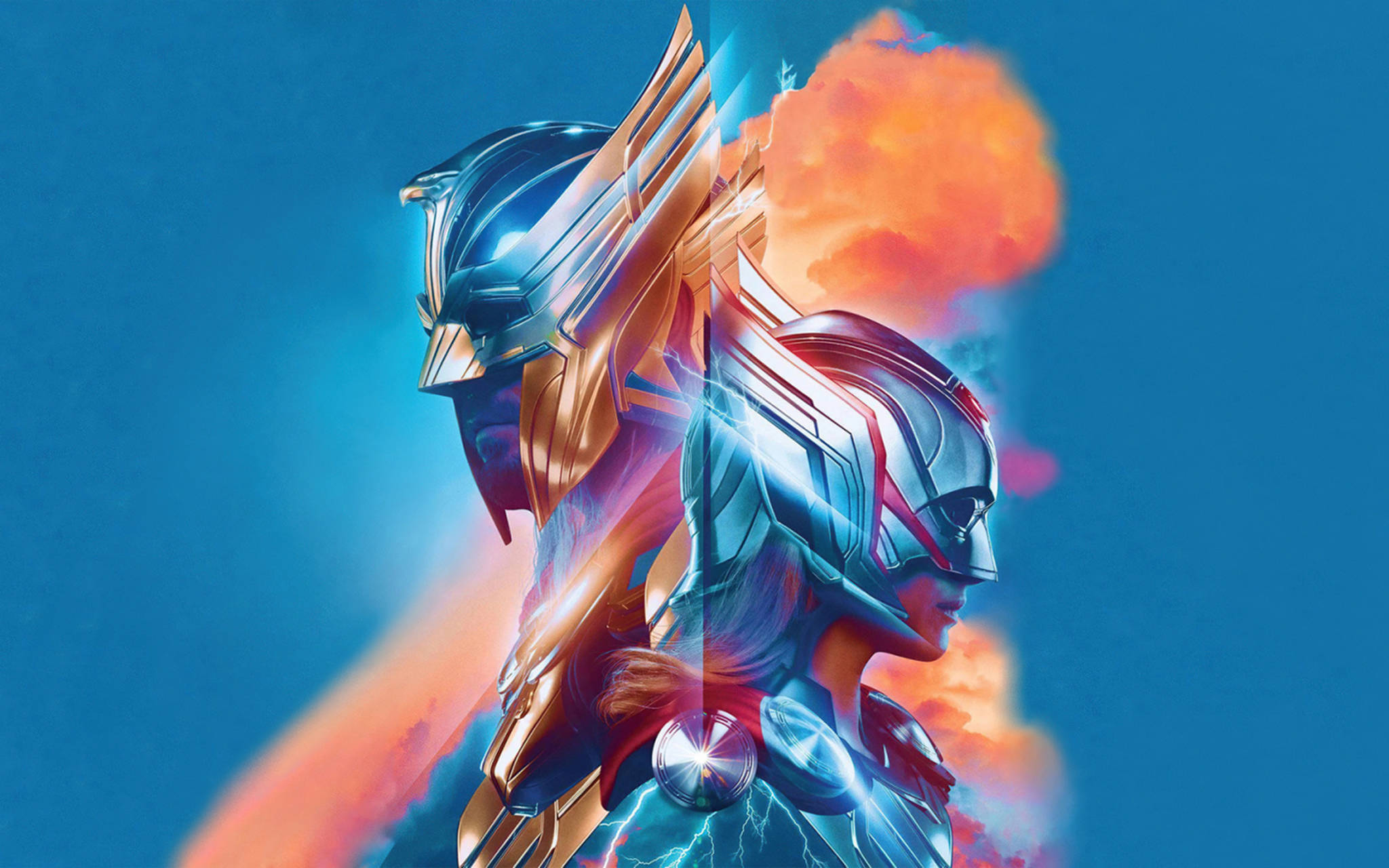 Thor Love And Thunder Armadura de Batalla Fondos de pantalla