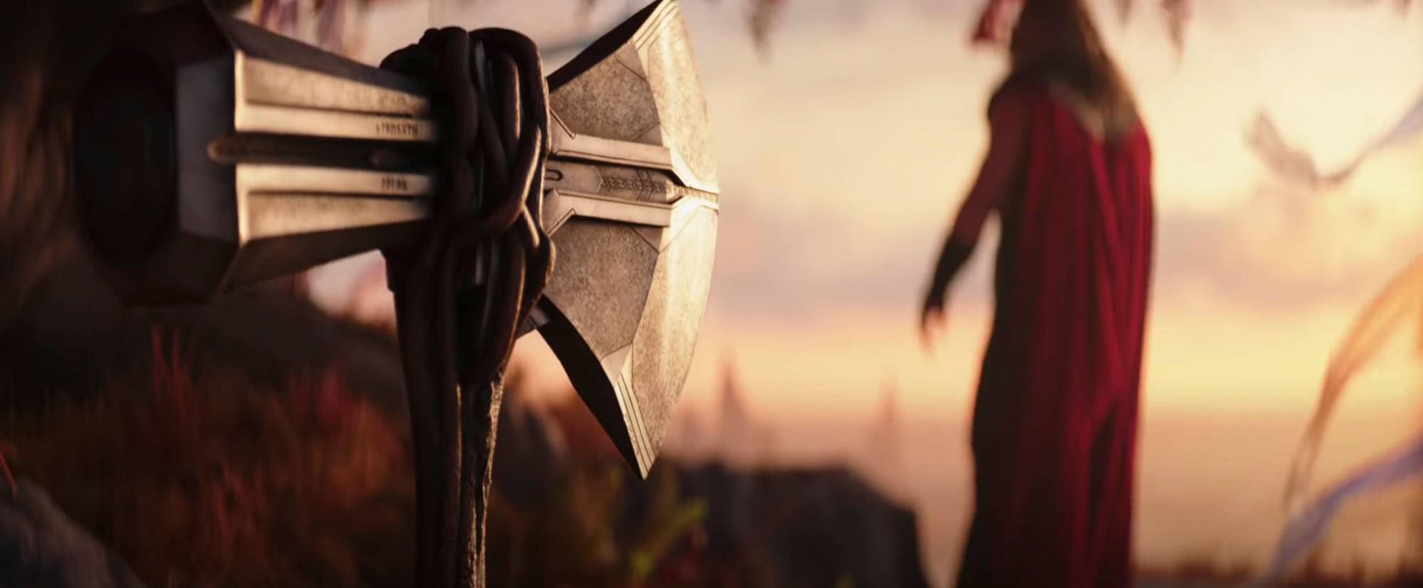 Thor Love And Thunder Disparo de Stormbreaker Fondos de pantalla