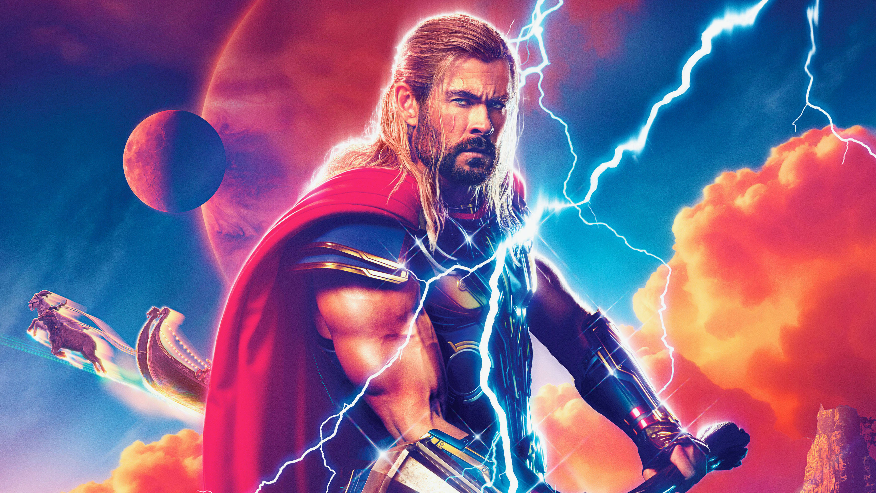 Thor Love and Thunder Thor Intrépido Fondos de pantalla