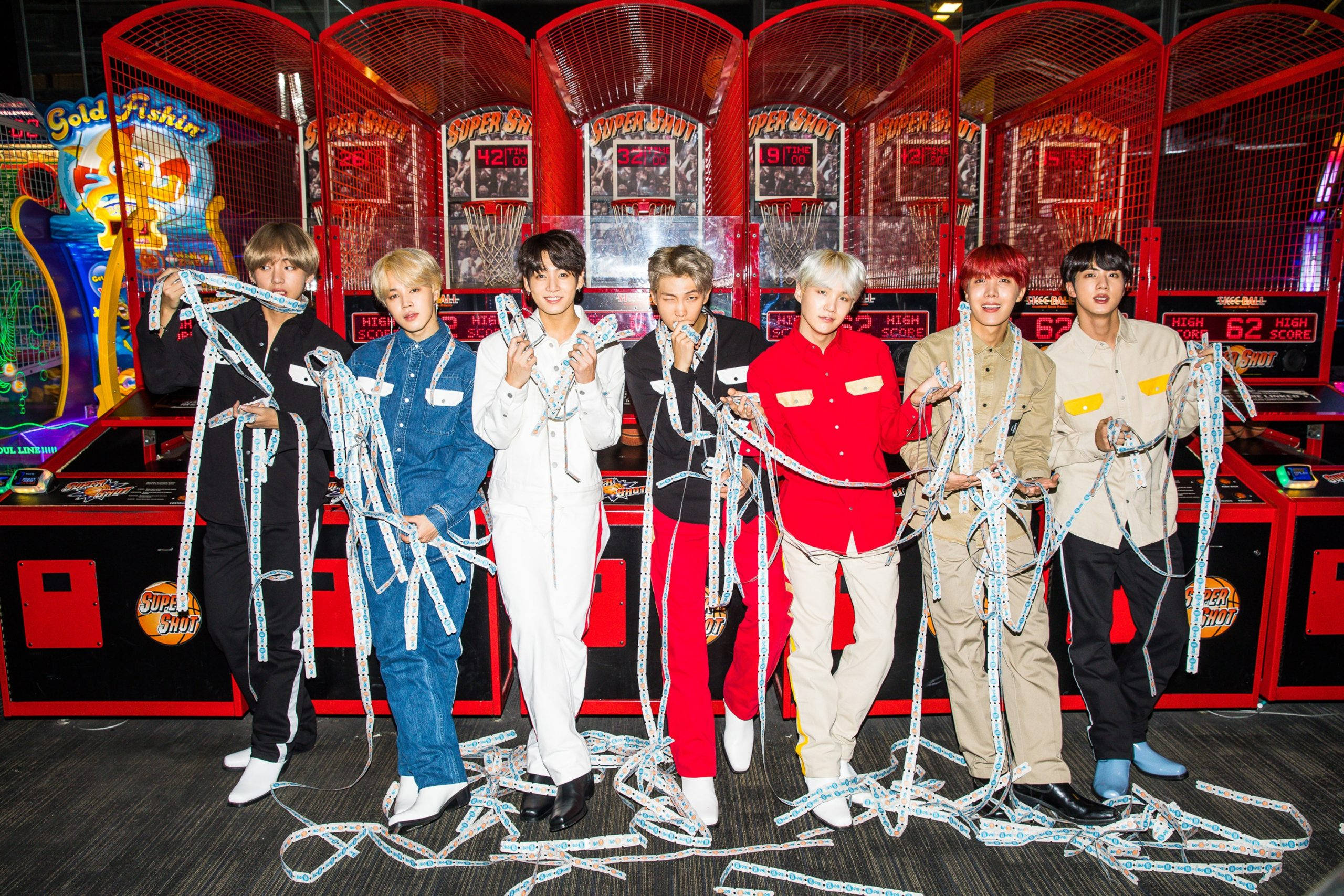Tienda de Arcade para Laptop de BTS Fondos de pantalla