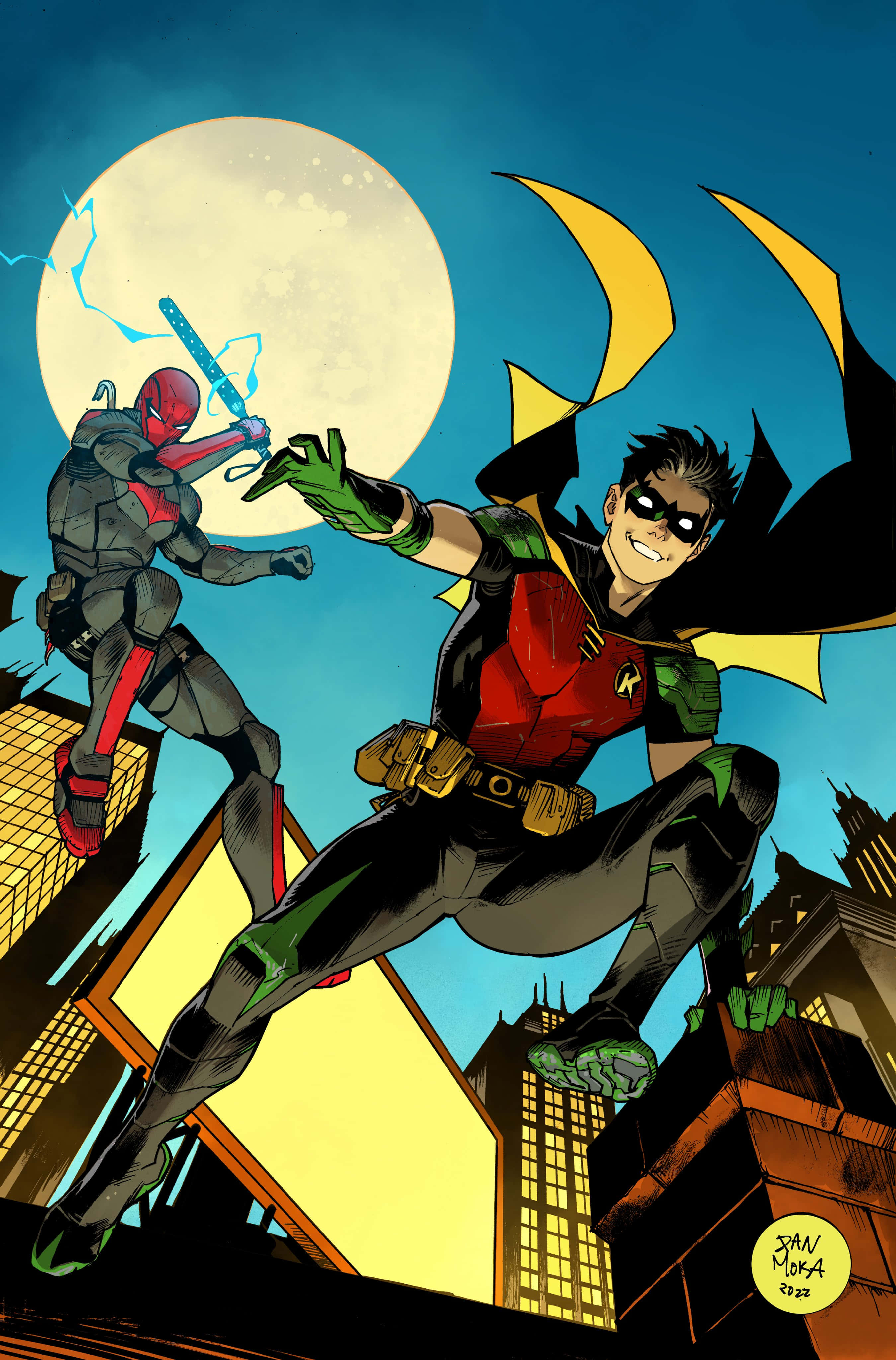 Tim Drake: un joven luchador contra el crimen en acción Fondos de pantalla