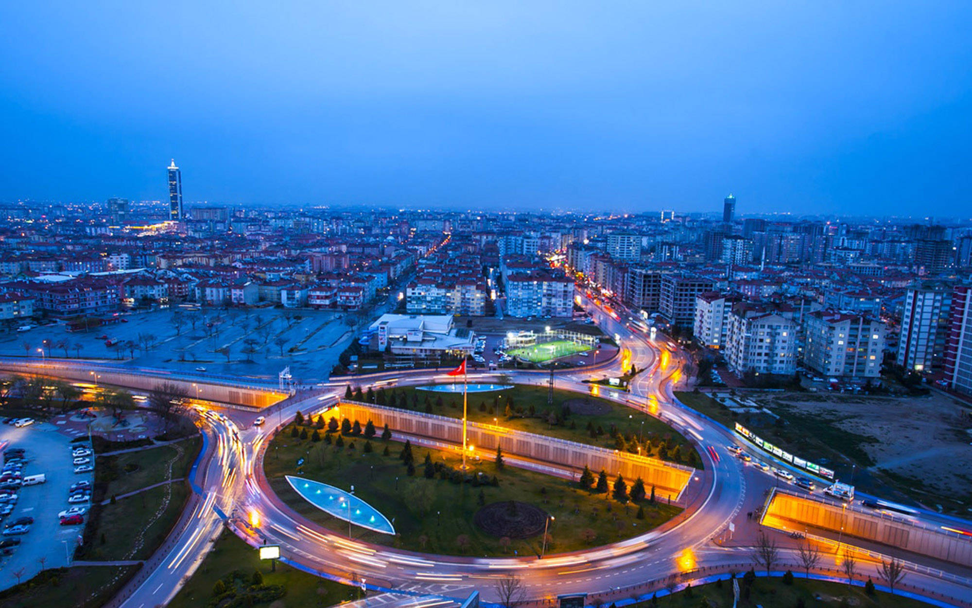 Time Lapse de la Ciudad de Konya Fondos de pantalla