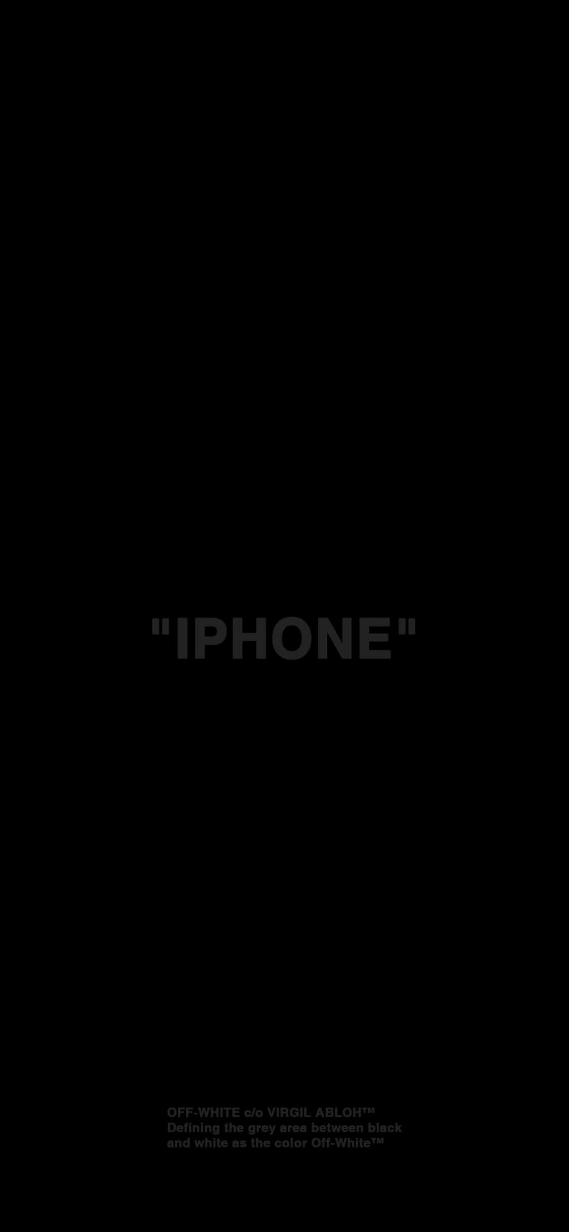 Fondo de tipografía de letras en negrita para iPhone XS OLED Fondos de pantalla