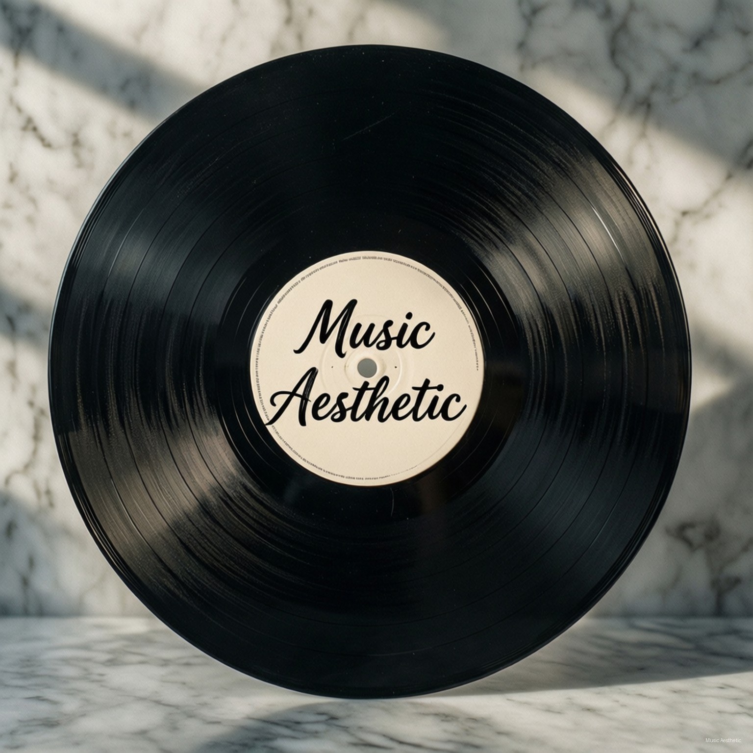 Tipografía Elegante de Vinilo Fondos de pantalla