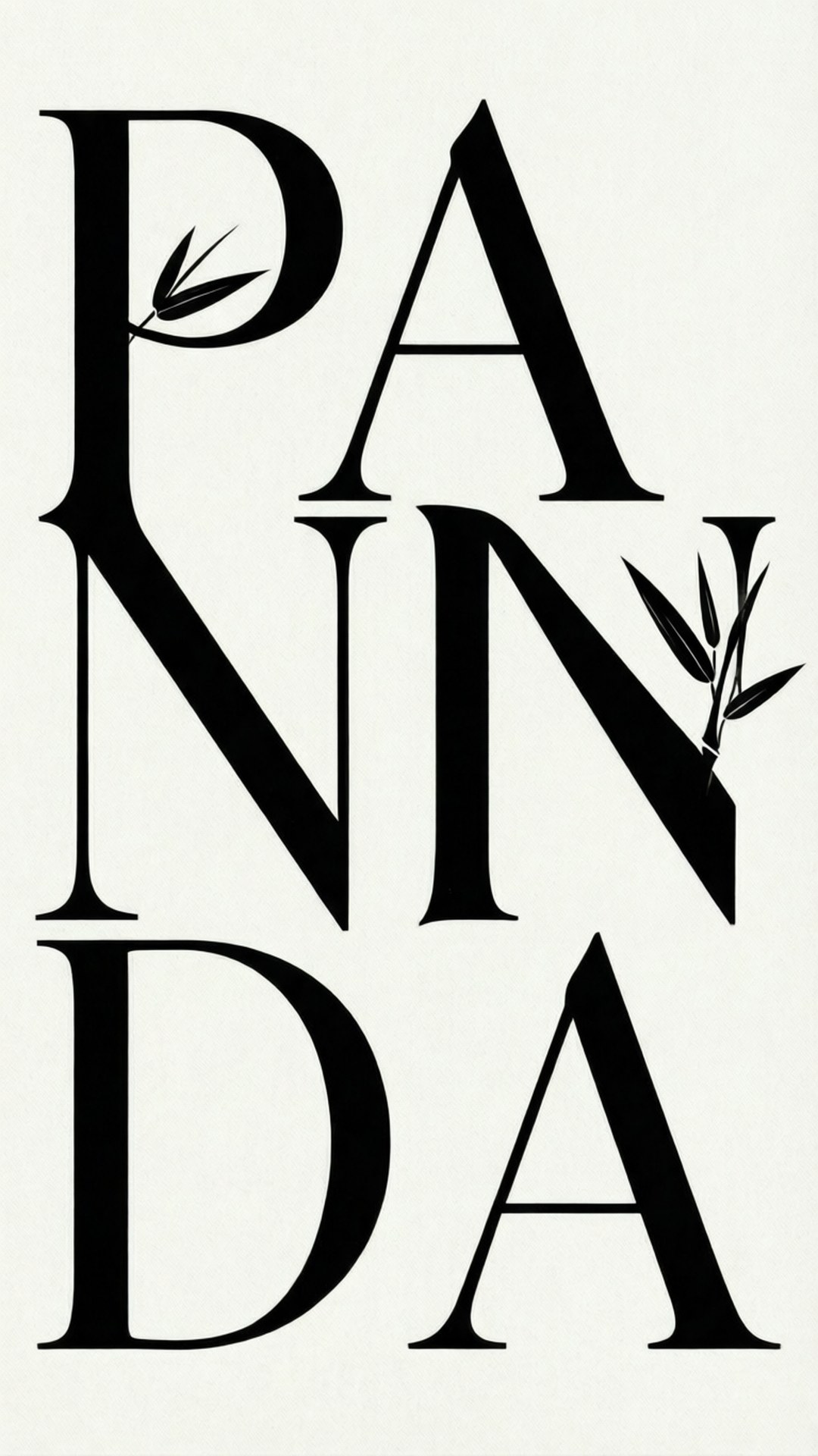 Tipografía Panda Fondos de pantalla