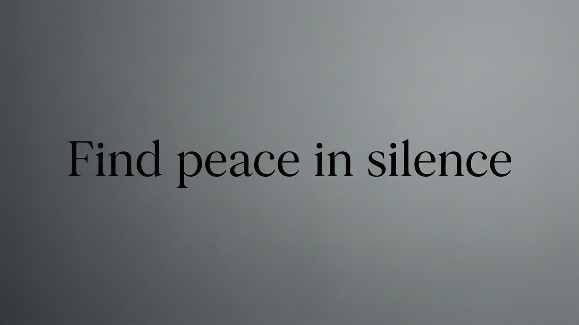 Tipografía Silencio Fondos de pantalla