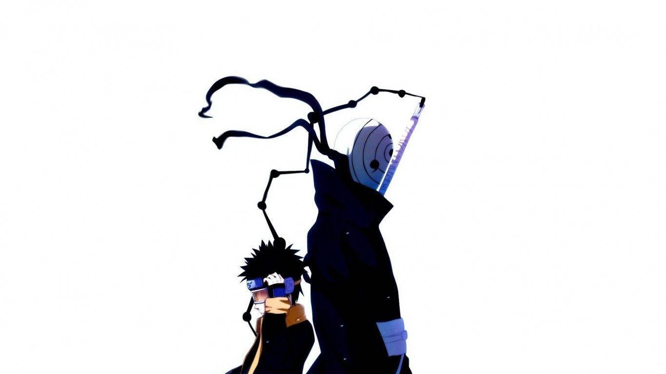Tobi Naruto Espalda con Espalda Joven Obito Fondos de pantalla