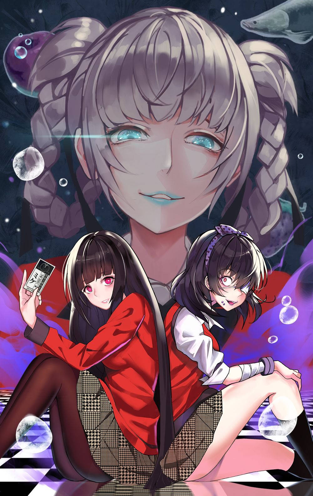 Todo el Elenco de Kakegurui Fondos de pantalla