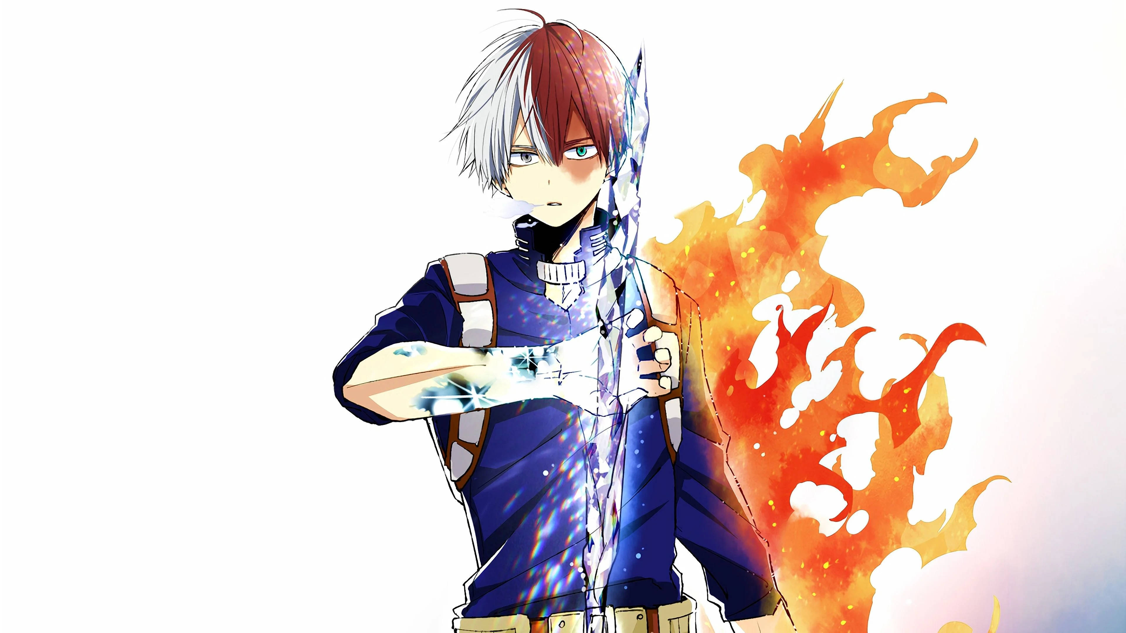 Todoroki Mitad Frío Mitad Caliente Lindo Fondos de pantalla