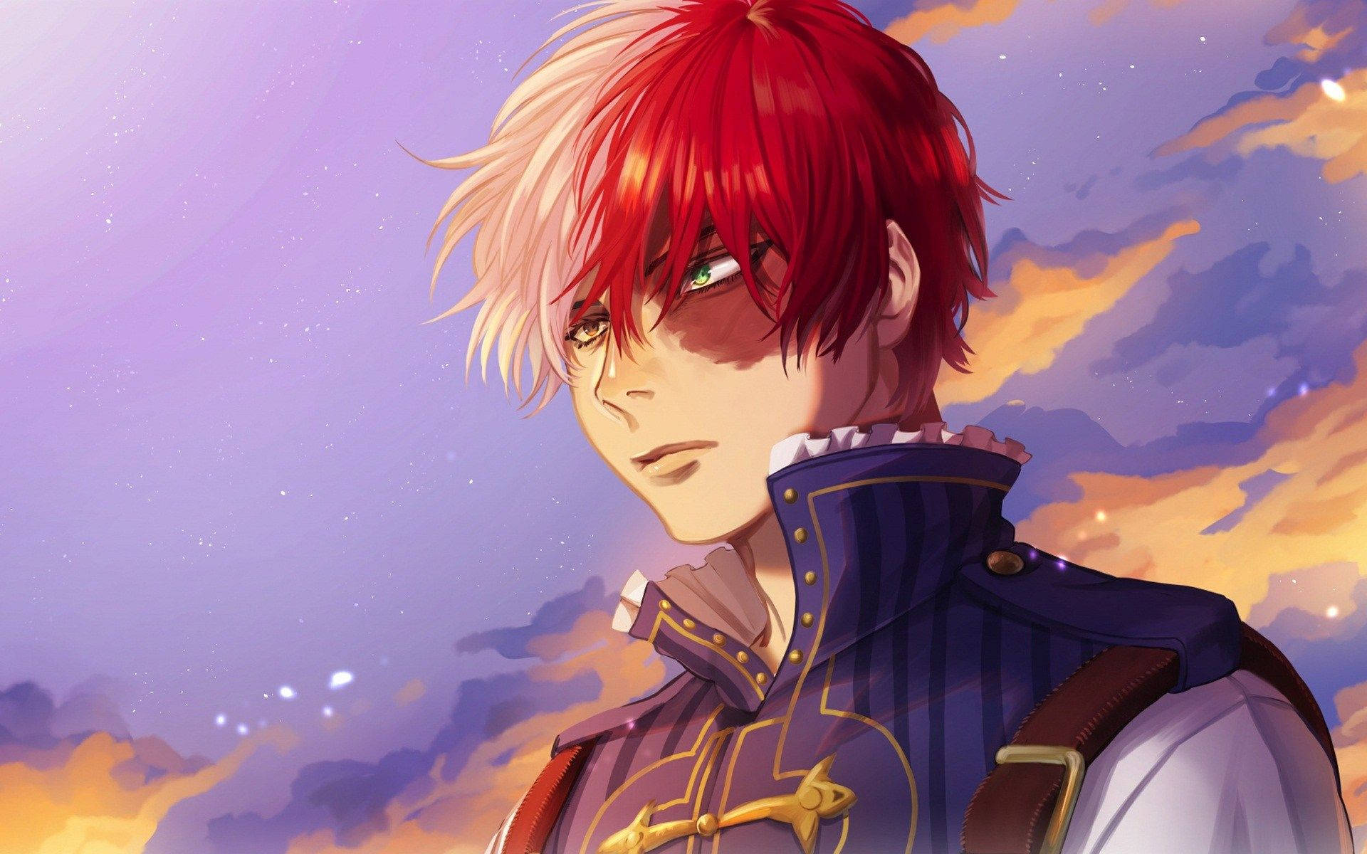 Todoroki Shoto lindo de My Hero Academia Fondos de pantalla