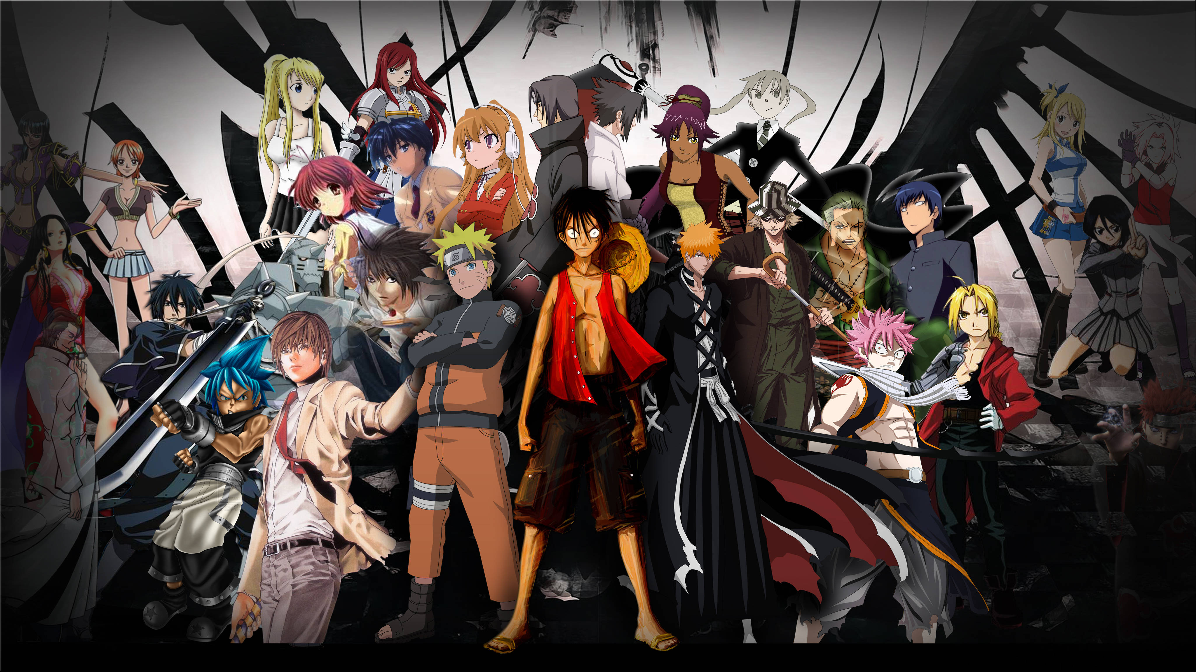 Todos los Personajes Principales de Anime y Manga Fondos de pantalla