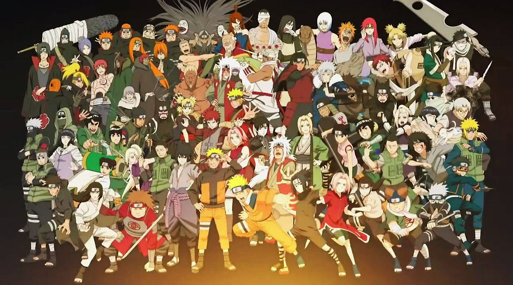 Todos los personajes ninja de Naruto Fondos de pantalla
