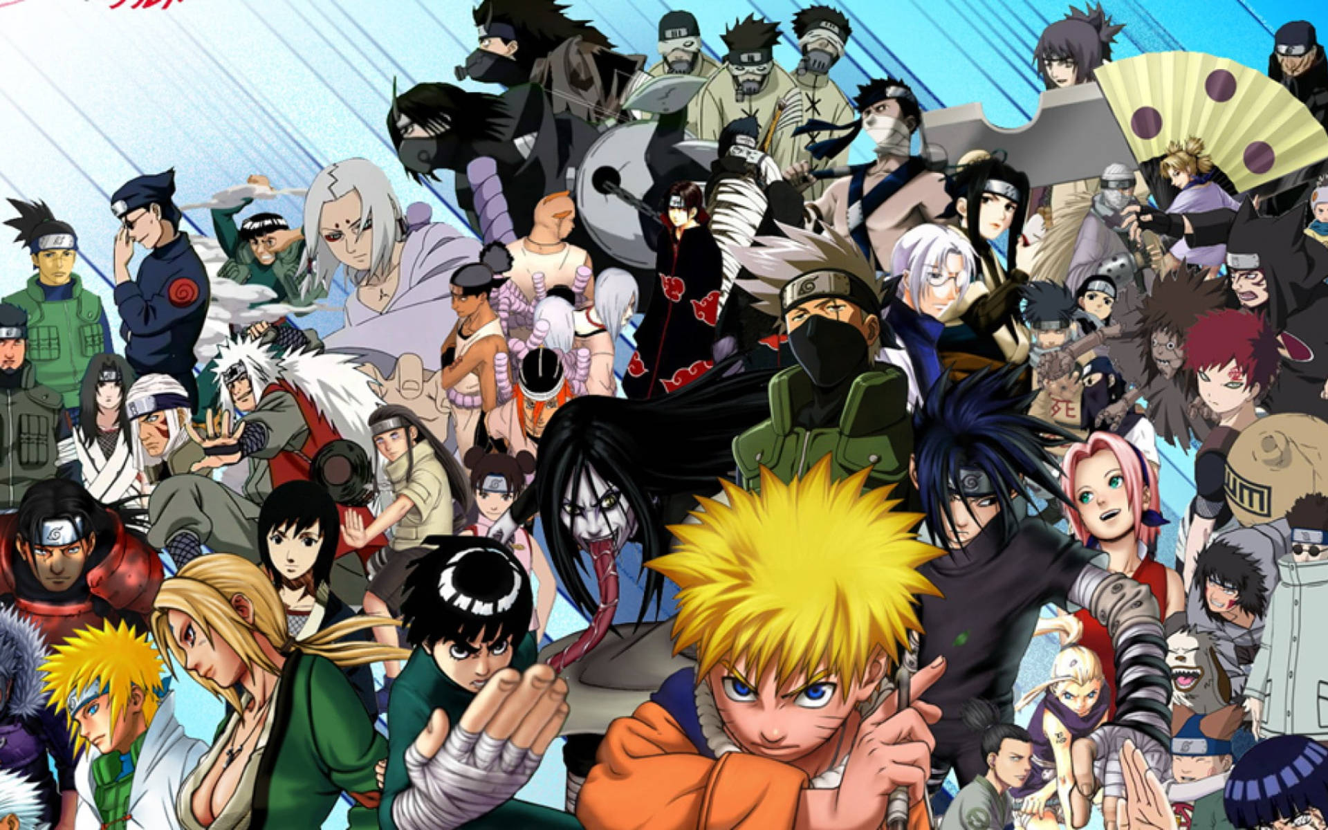Todos los personajes de Naruto Fondos de pantalla