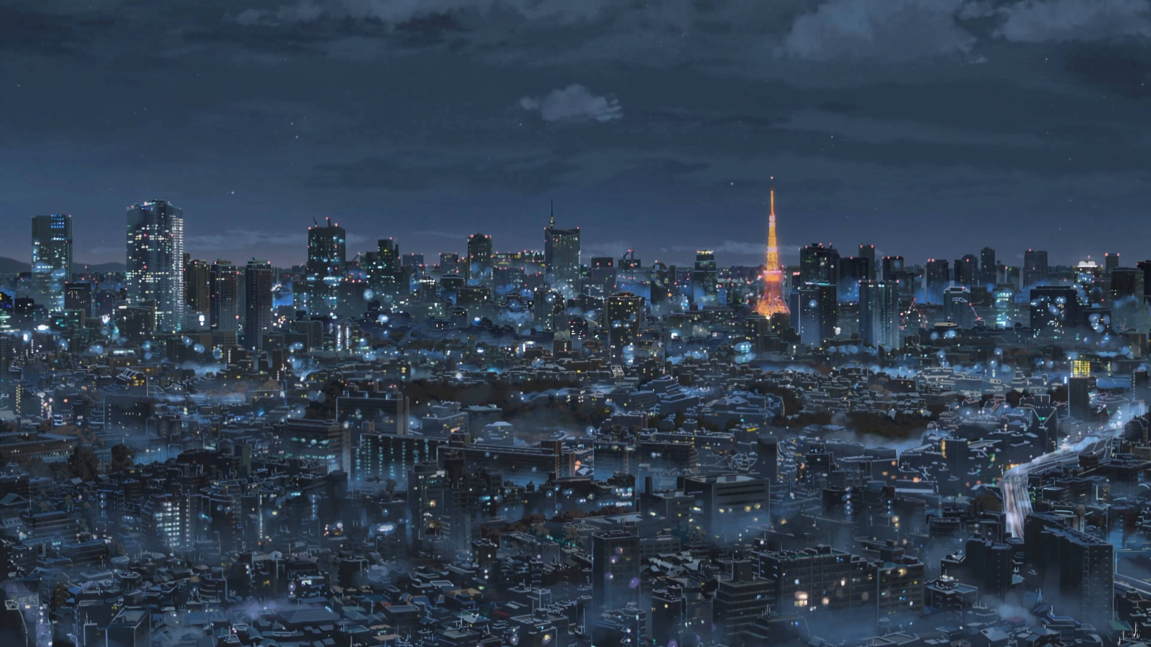 Tokio Japón 4K de Noche Fondos de pantalla