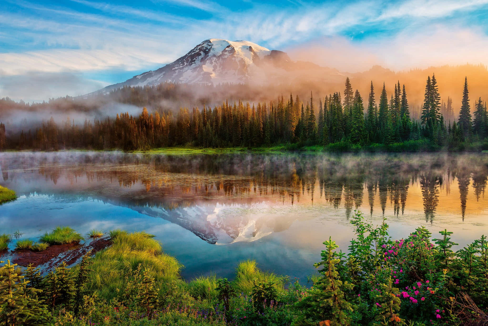 Toma un descanso de la vida y disfruta la belleza de la naturaleza Fondos de pantalla