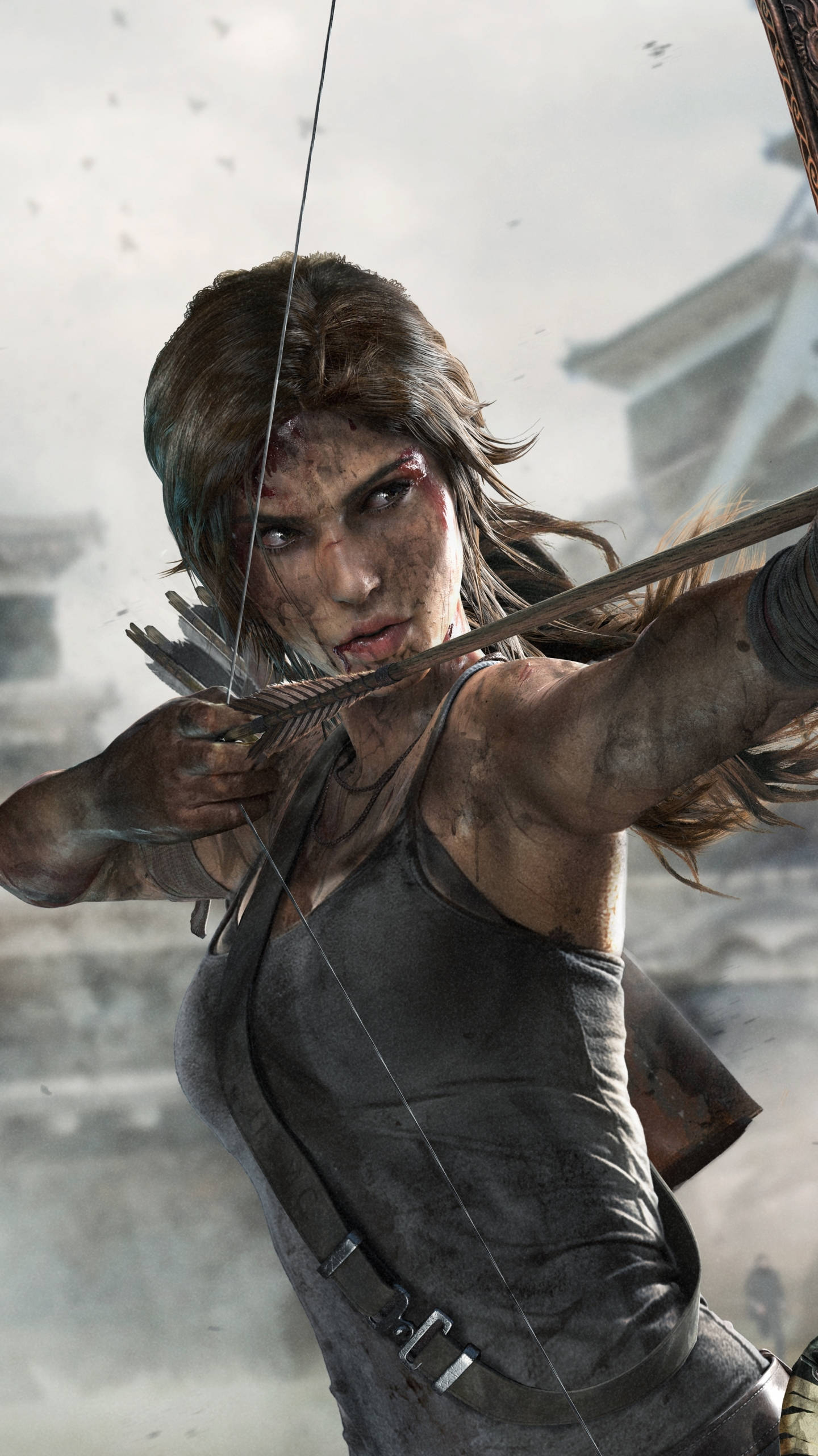 Tomb Raider Tiro con Arco iPhone Fondos de pantalla