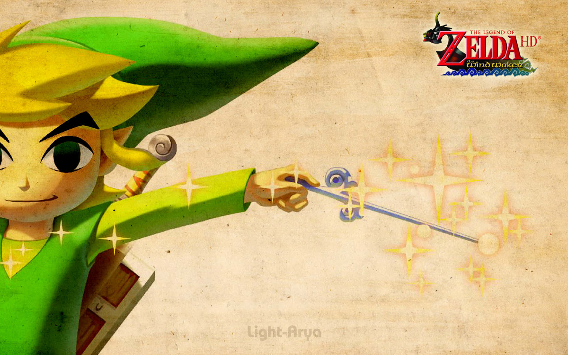 Toon Link entra en acción con valentía Fondos de pantalla