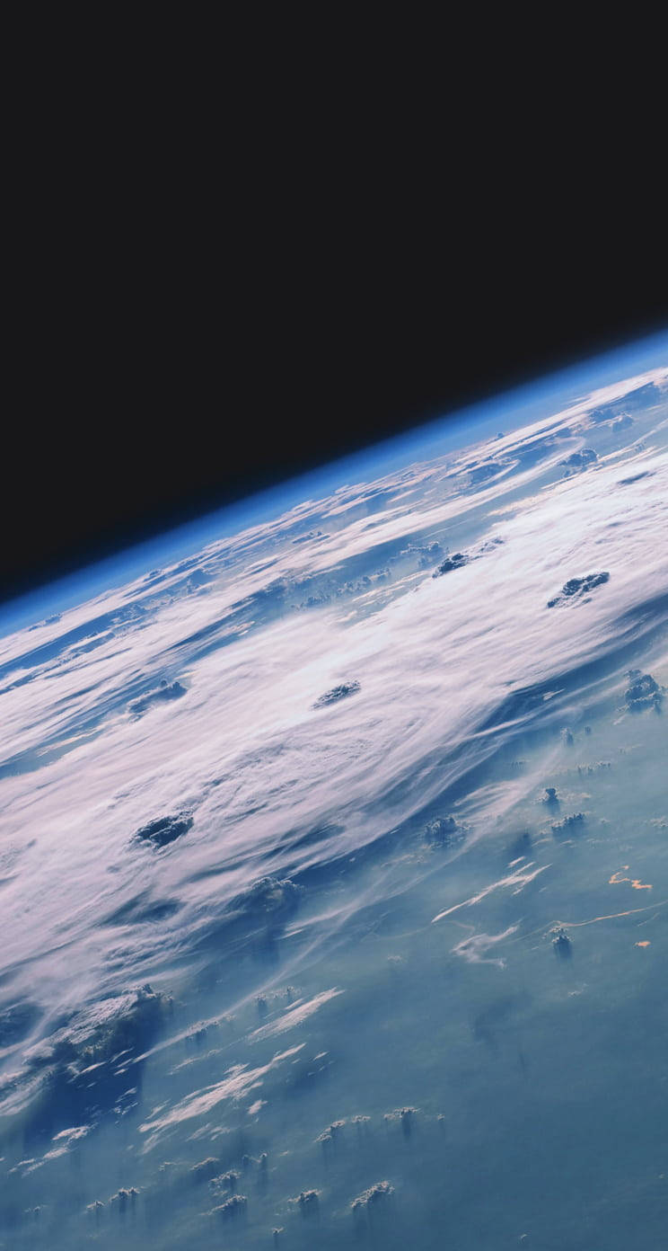Tormenta desde el Espacio de la NASA para iPhone Fondos de pantalla