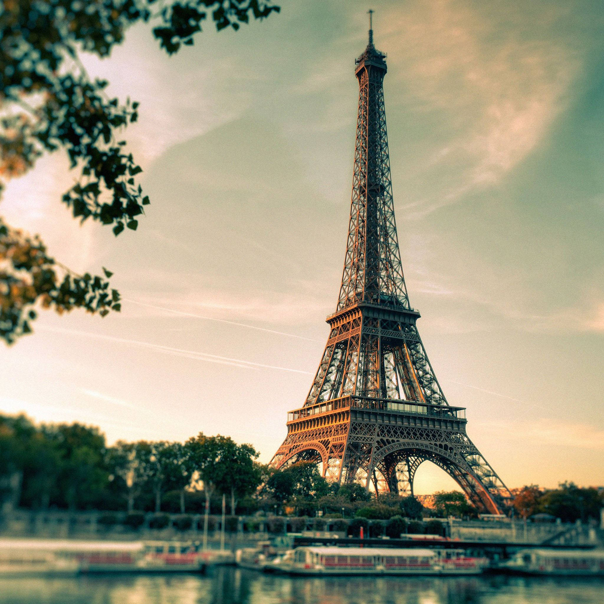 Torre Eiffel estética para iPad Fondos de pantalla